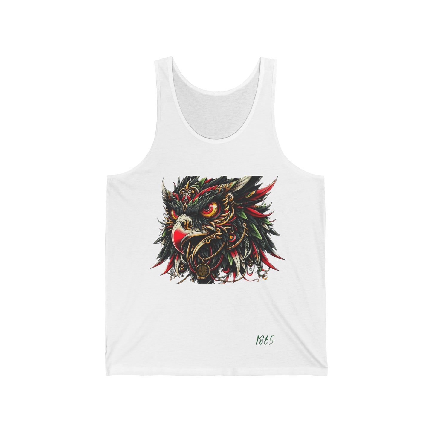 Unisex Jersey Eagle Medallion Juneteenth Tank