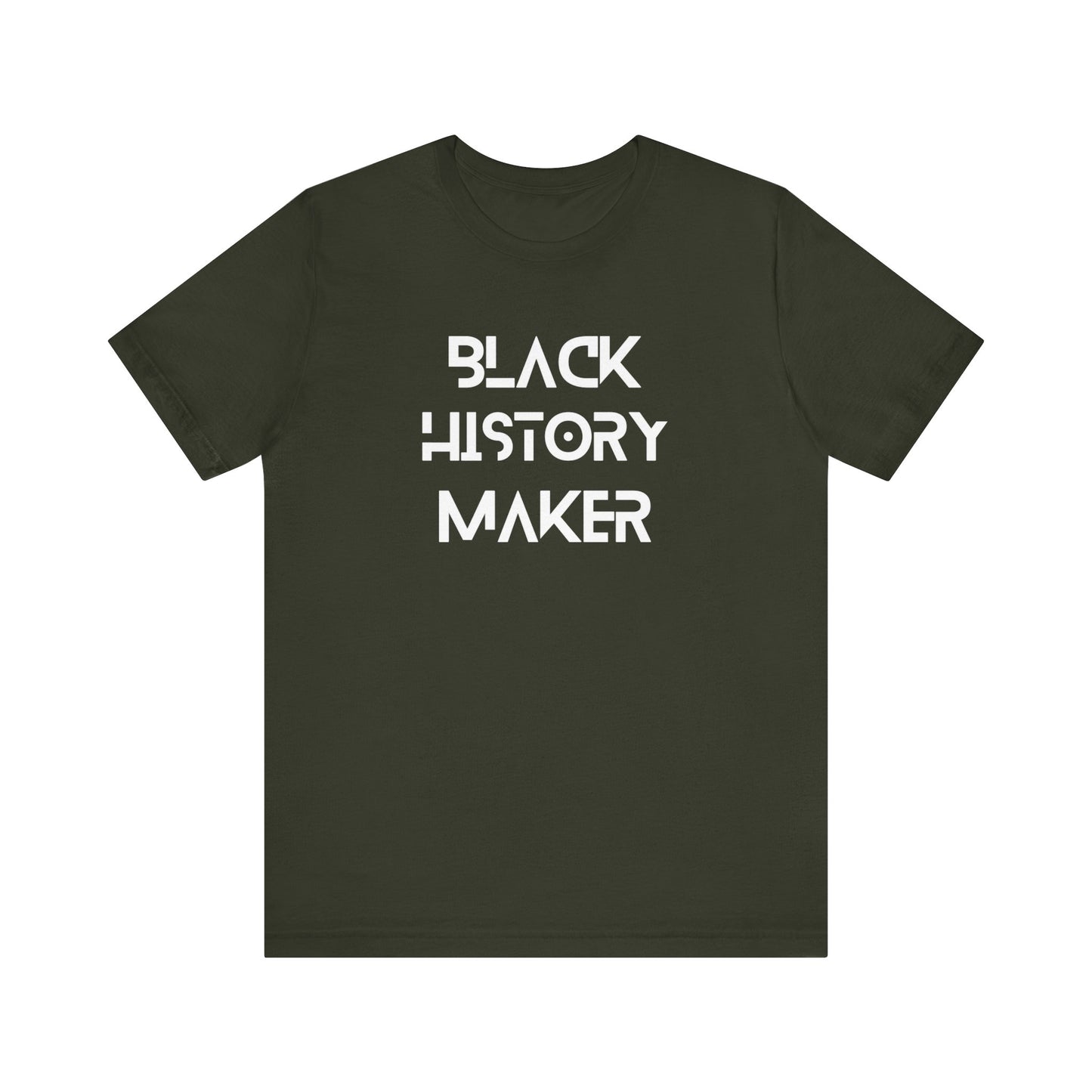 Black History Maker Unisex Short Sleeve Tee - Celebrate Culture and Heritage