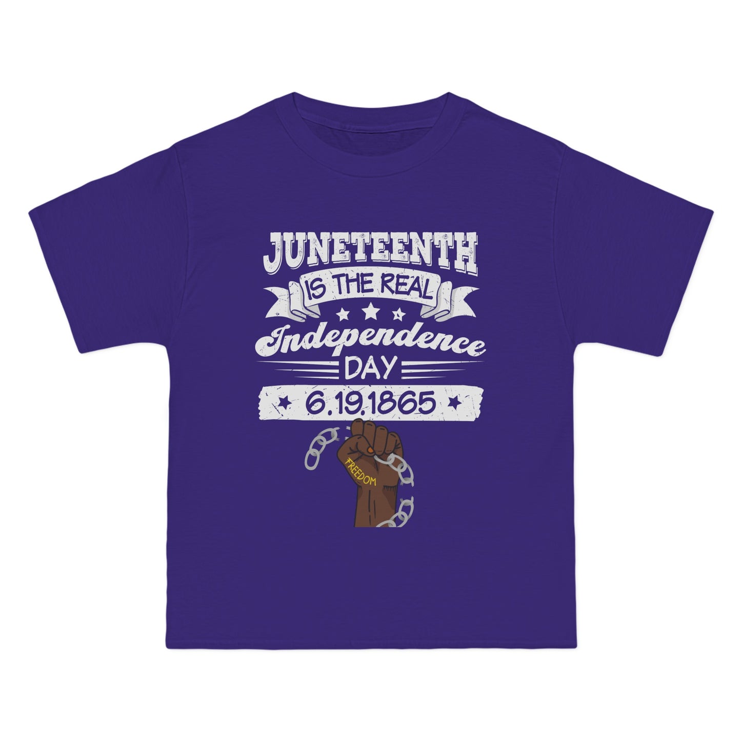 Beefy-T® Short-Sleeve Real Day Juneteenth T-Shirt