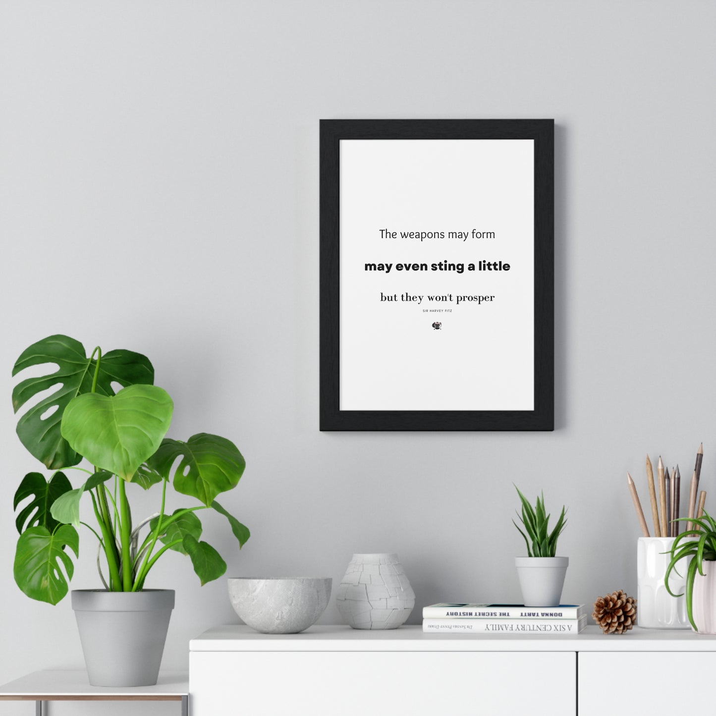 Premium Framed Vertical Poster