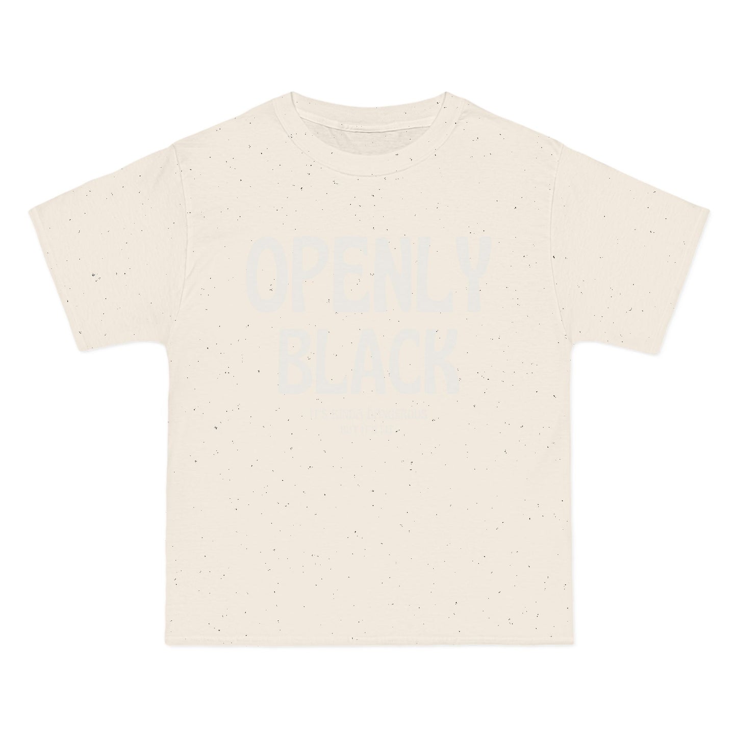 Beefy-T® Openly Black Short-Sleeve T-Shirt