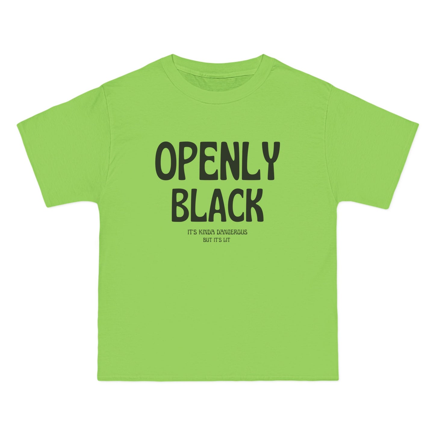 Openly Black Retro Print Beefy-T® Short-Sleeve T-Shirt