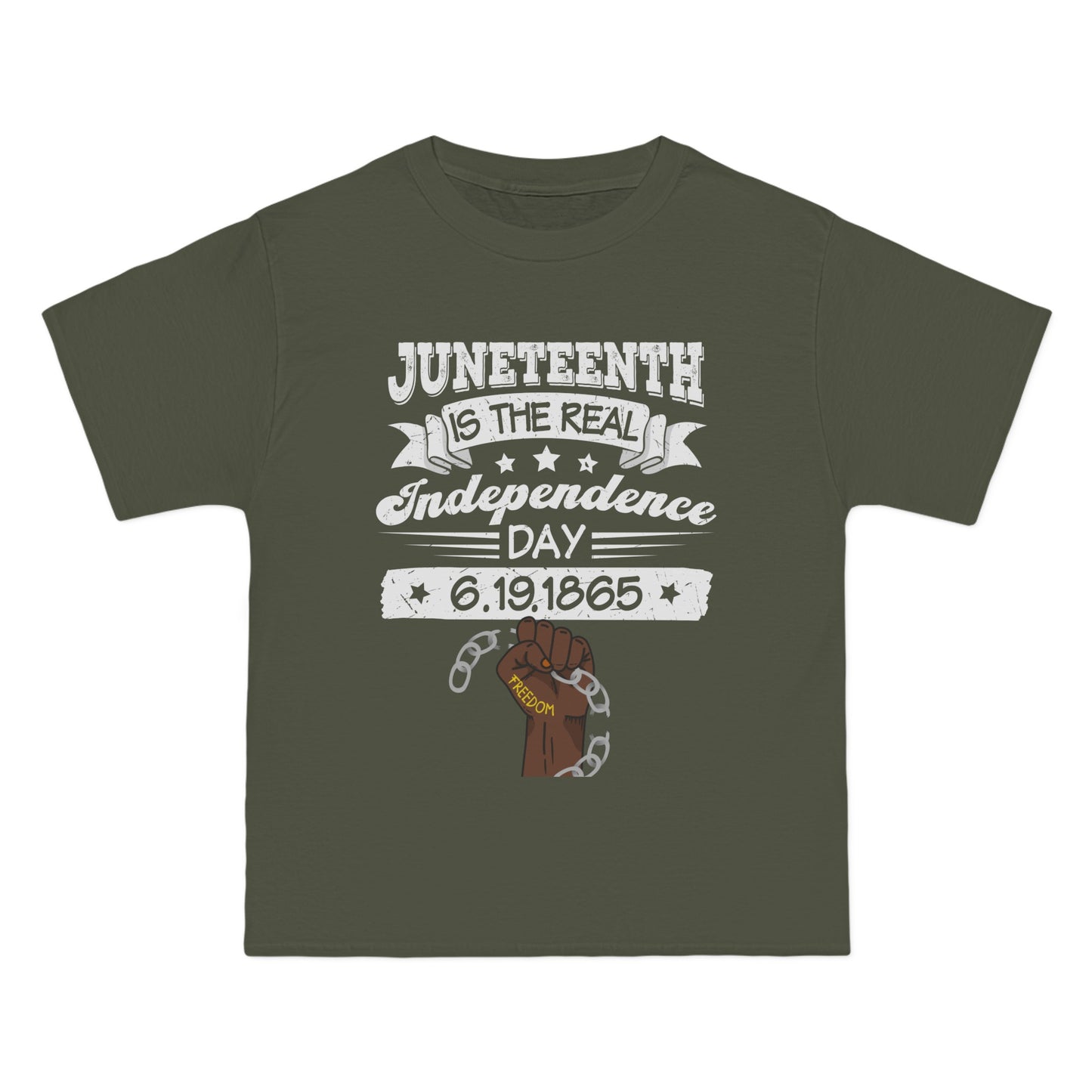 Beefy-T® Short-Sleeve Real Day Juneteenth T-Shirt