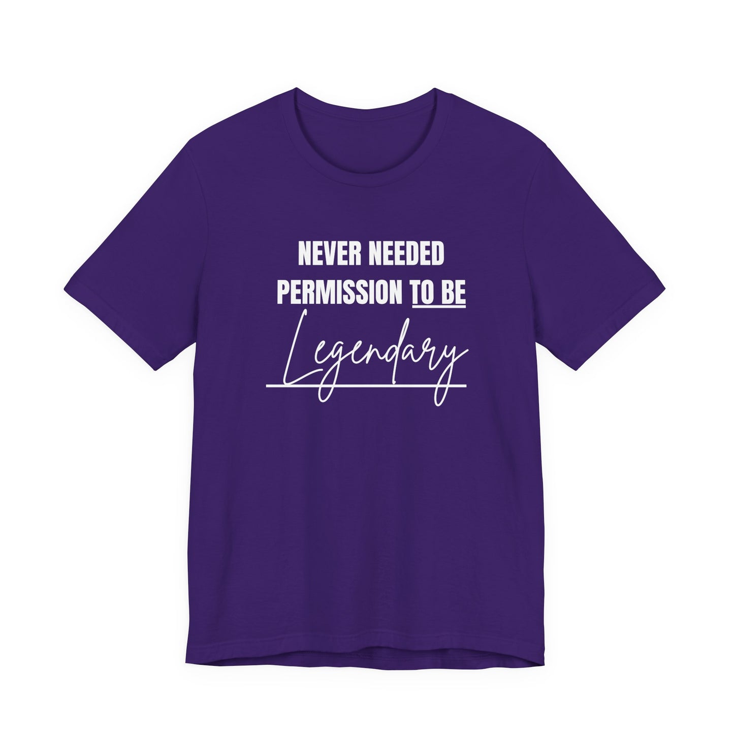 Unisex Casual LEGENDARY Graphic Tee - Perfect Gift for Friends, Summer Outfits, Festival Fashion, Everyday Wear, Gift for Him/Her