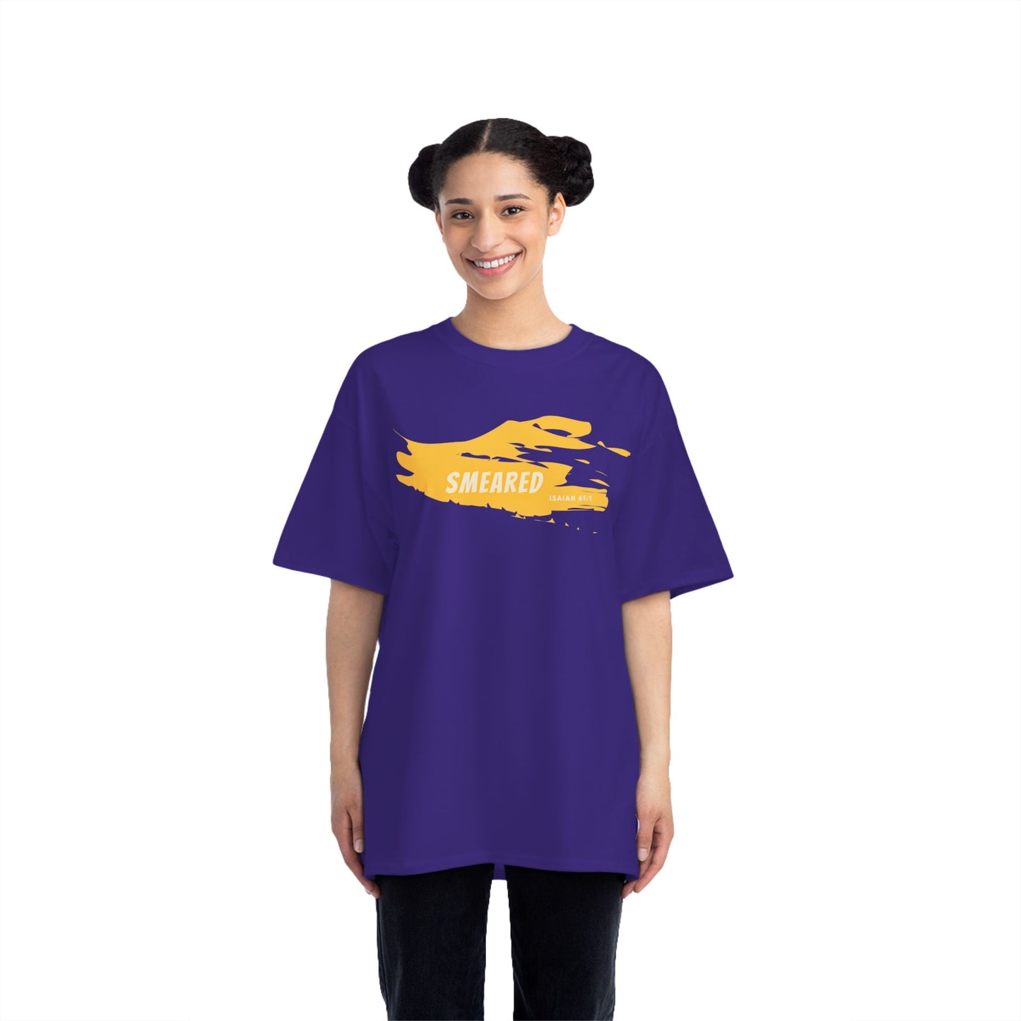 Smeared Beefy-T® Short-Sleeve T-Shirt
