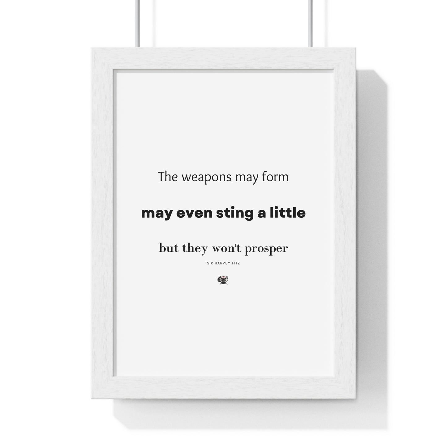 Premium Framed Vertical Poster