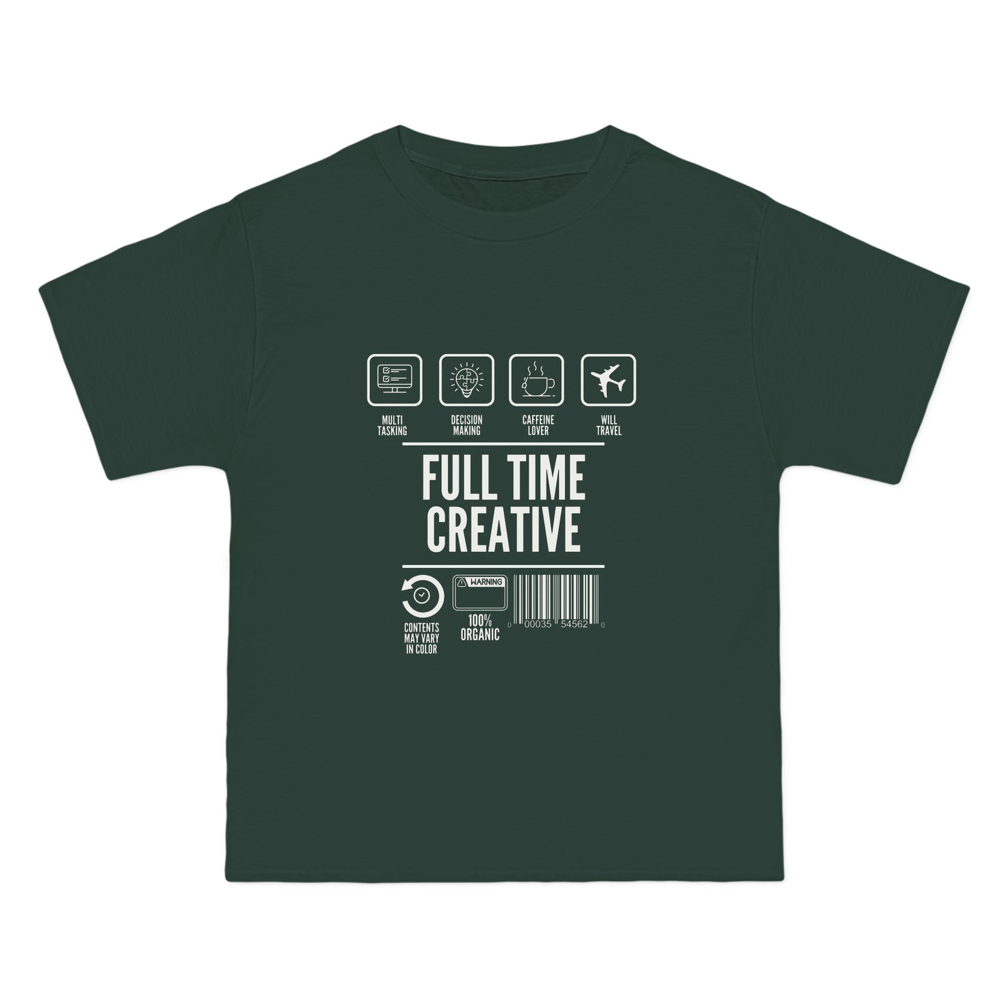 Beefy-T® Short-Sleeve Full Time Creative T-Shirt