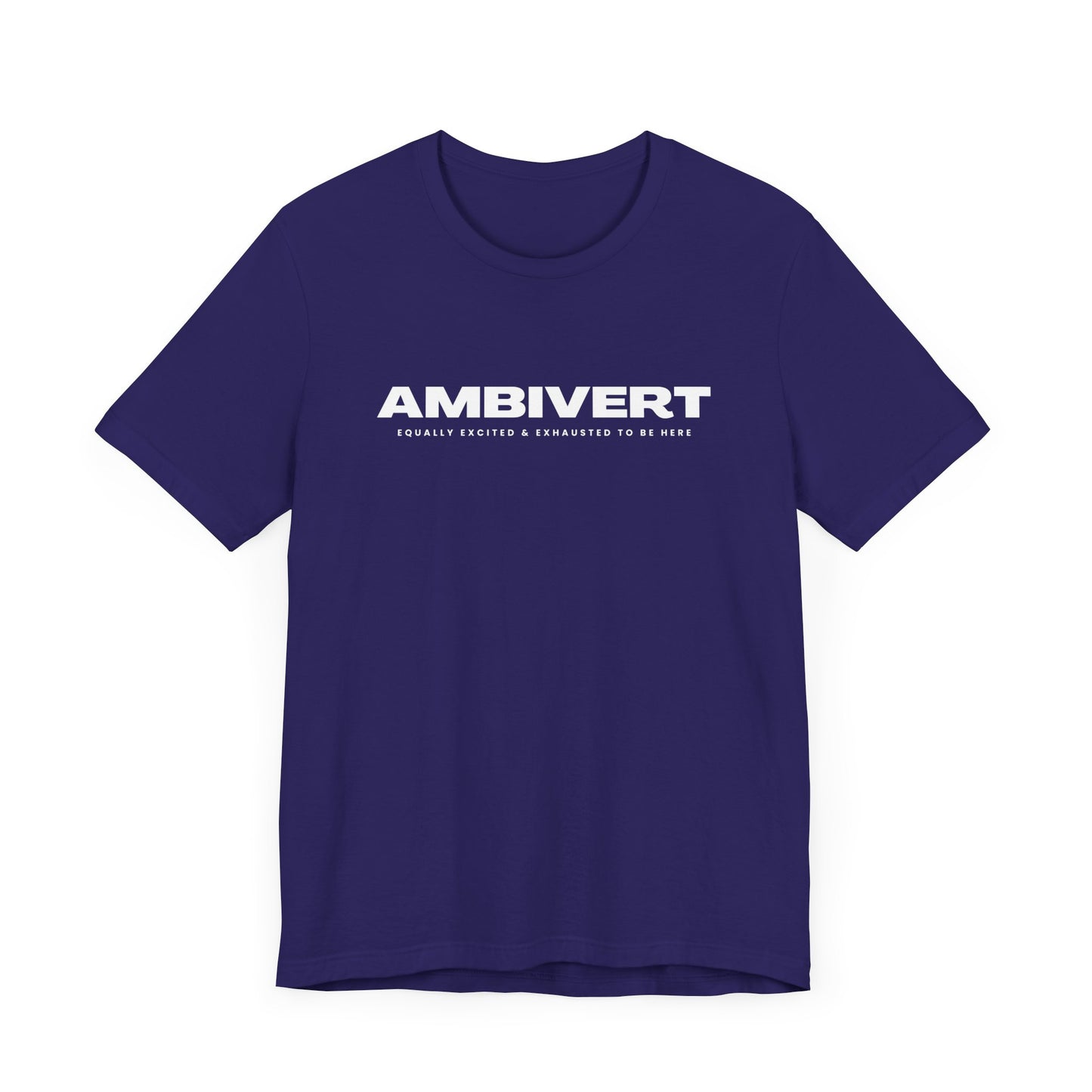 Ambivert Graphic Tee - Perfect for Social Chameleons