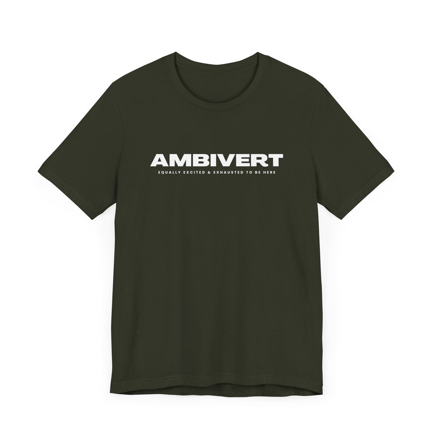 Ambivert Graphic Tee - Perfect for Social Chameleons