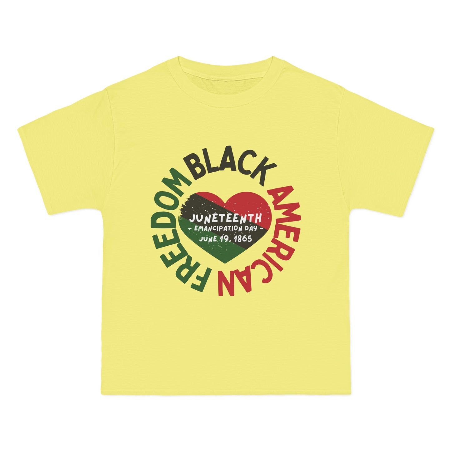 Beefy-T® Short-Sleeve BLACK AMERICAN FREEDOM T-Shirt