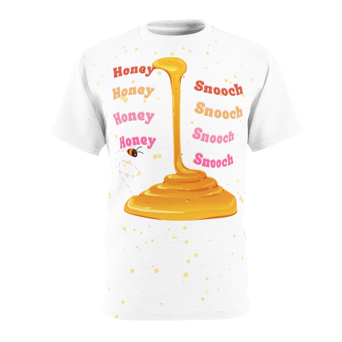 Unisex Cut & Sew Honey Snooch Drip Tee (AOP)