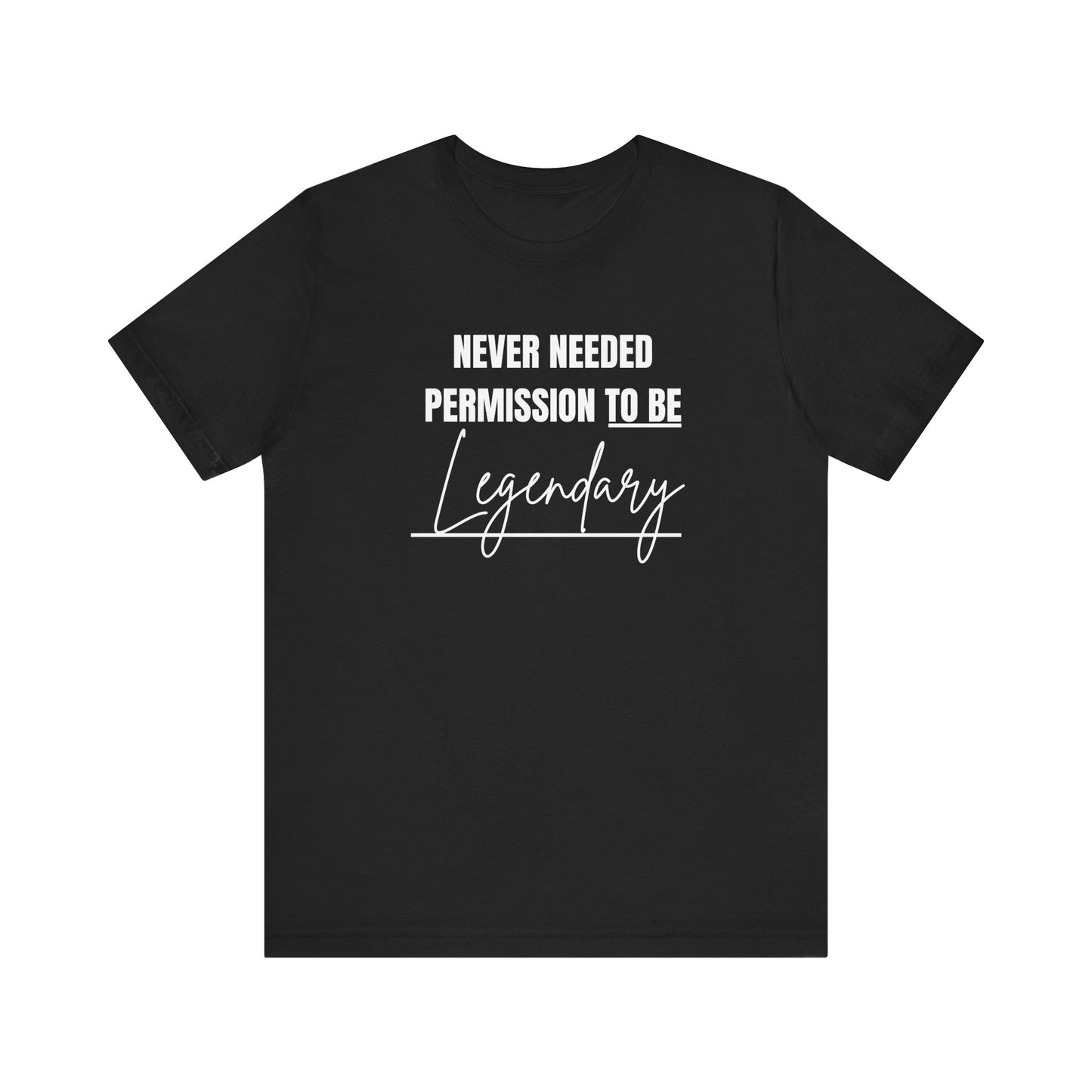 Unisex Casual LEGENDARY Graphic Tee - Perfect Gift for Friends, Summer Outfits, Festival Fashion, Everyday Wear, Gift for Him/Her