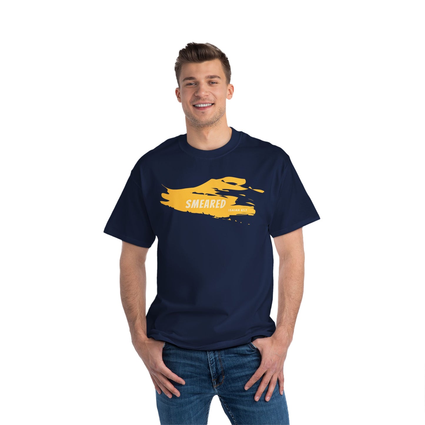 Smeared Beefy-T® Short-Sleeve T-Shirt