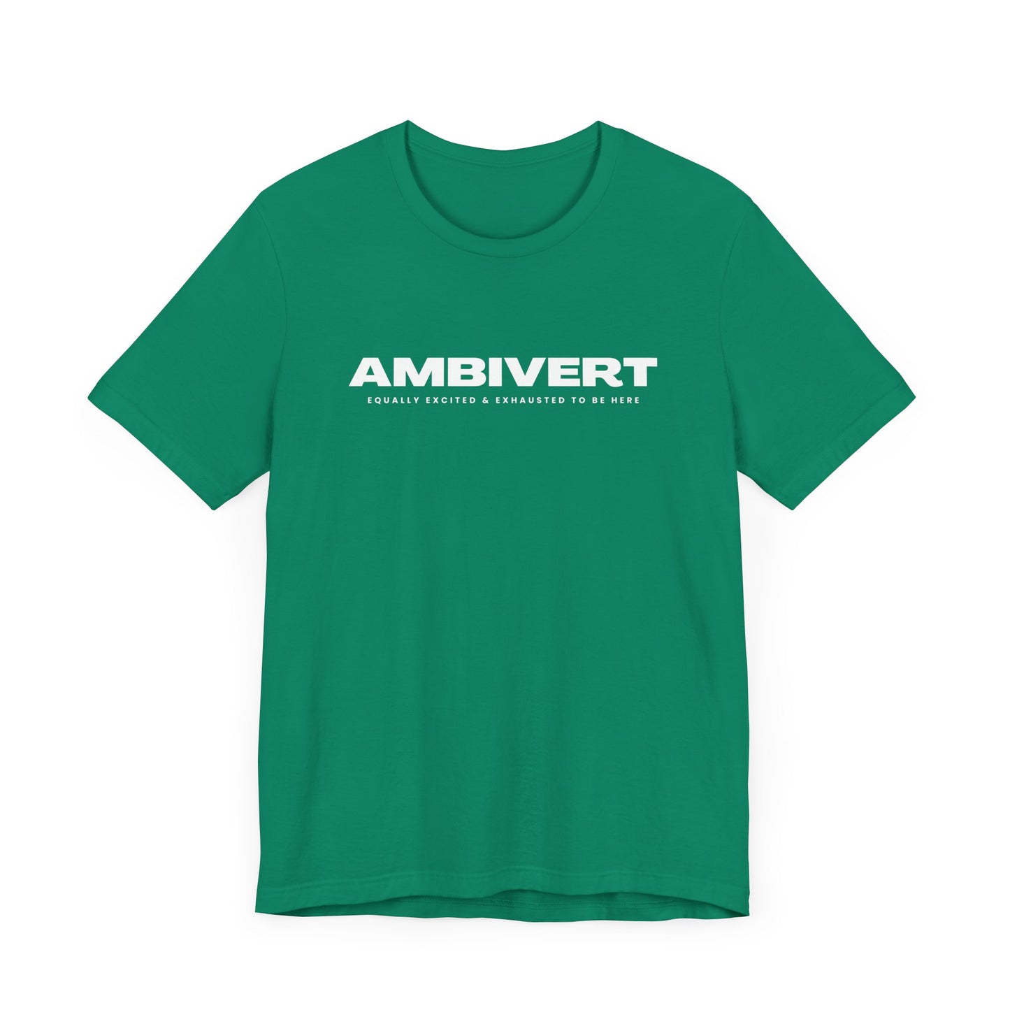 Ambivert Graphic Tee - Perfect for Social Chameleons