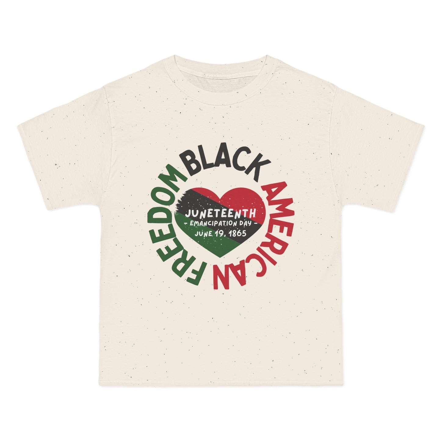 Beefy-T® Short-Sleeve BLACK AMERICAN FREEDOM T-Shirt