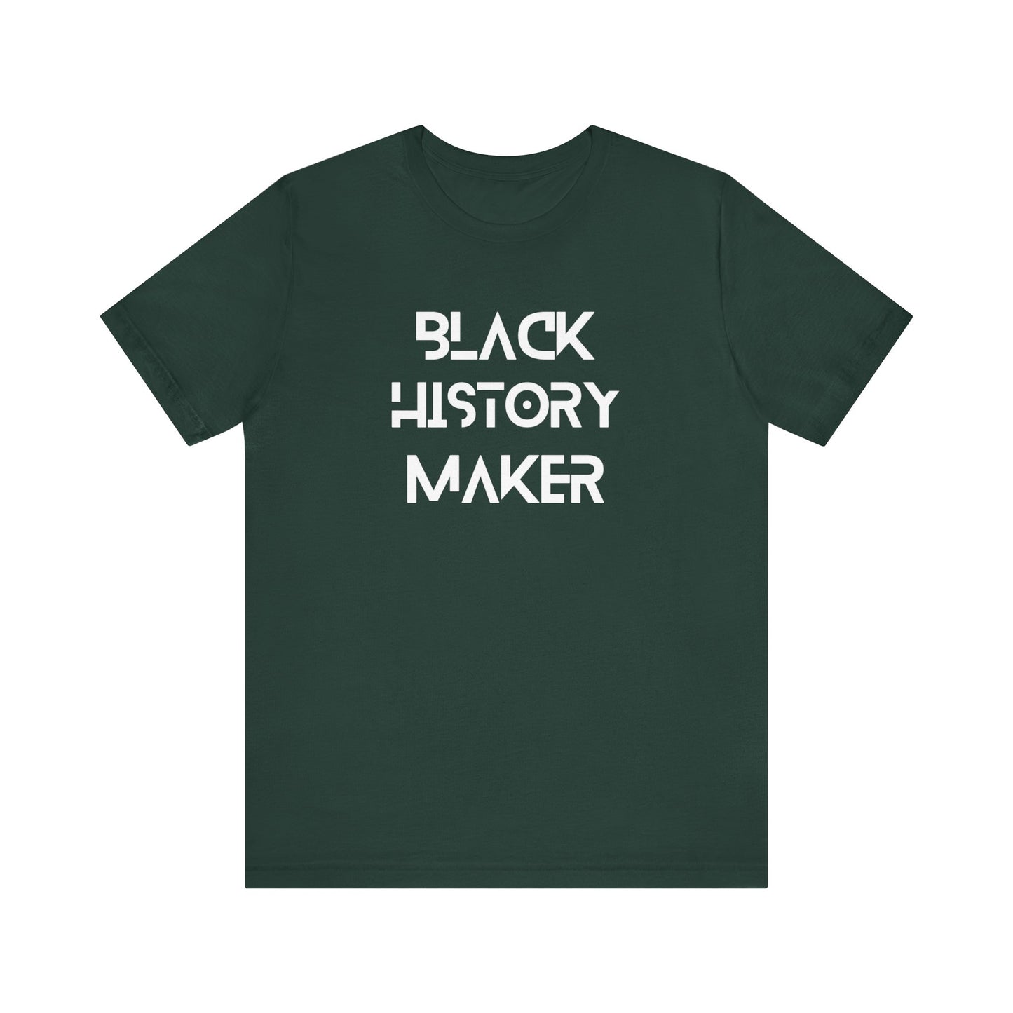 Black History Maker Unisex Short Sleeve Tee - Celebrate Culture and Heritage