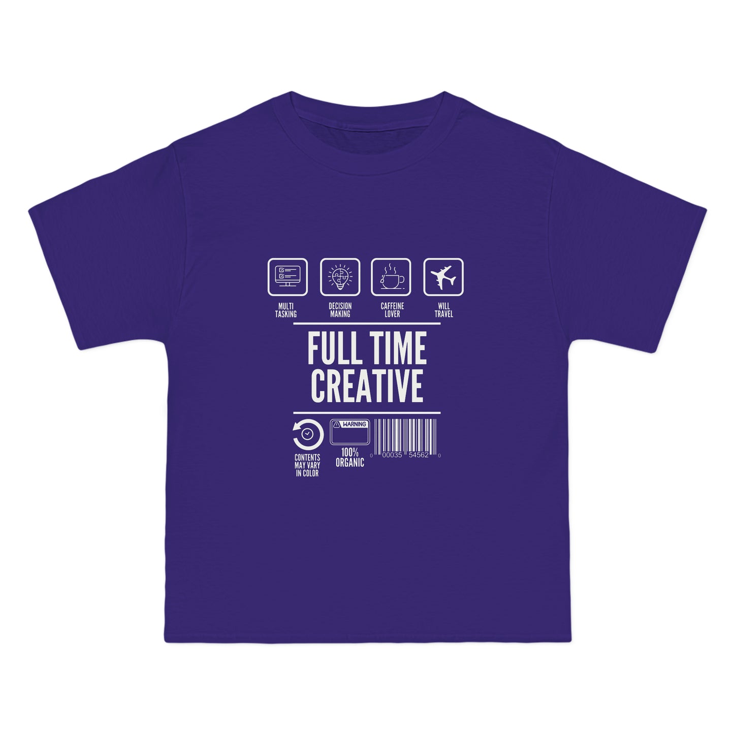 Beefy-T® Short-Sleeve Full Time Creative T-Shirt