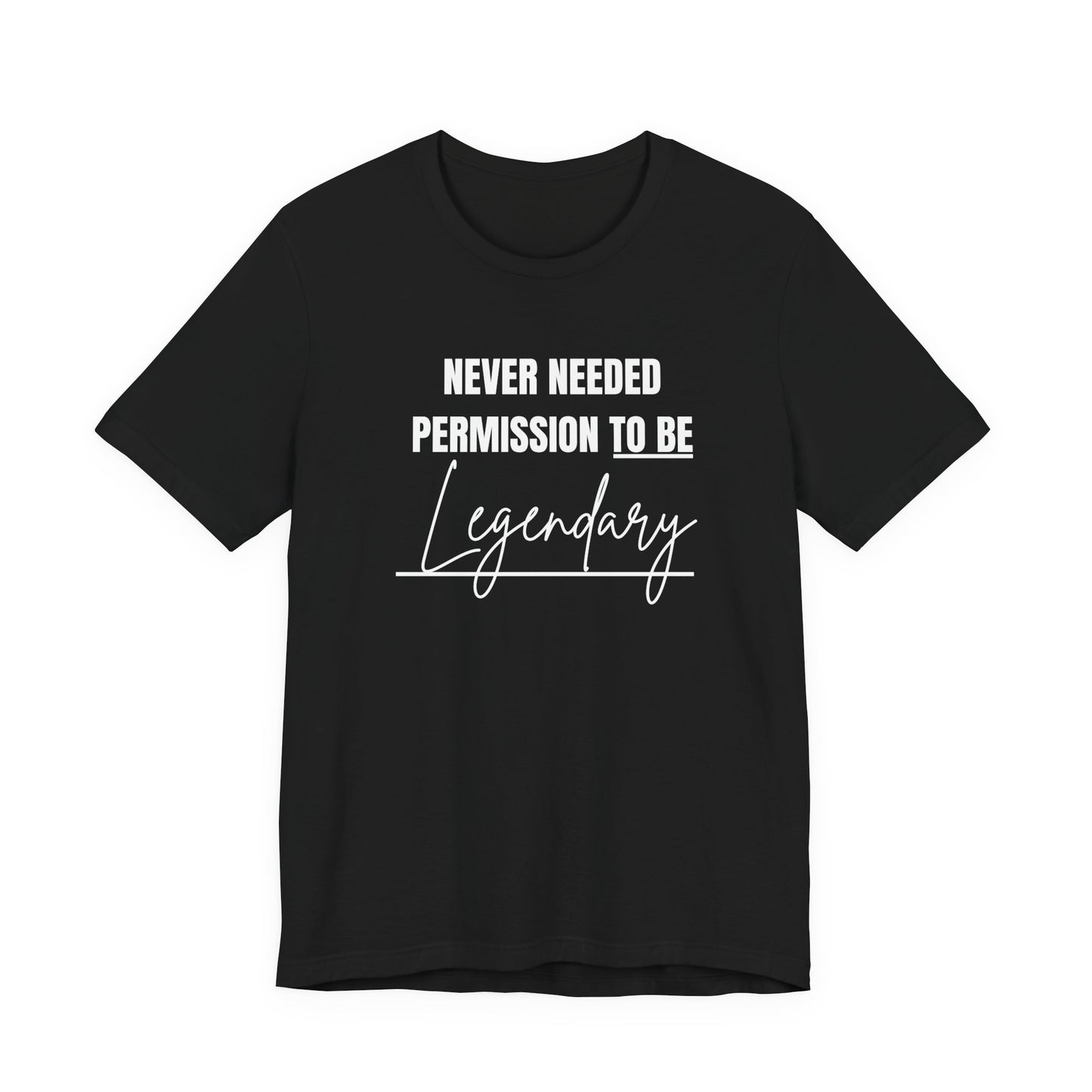 Unisex Casual LEGENDARY Graphic Tee - Perfect Gift for Friends, Summer Outfits, Festival Fashion, Everyday Wear, Gift for Him/Her