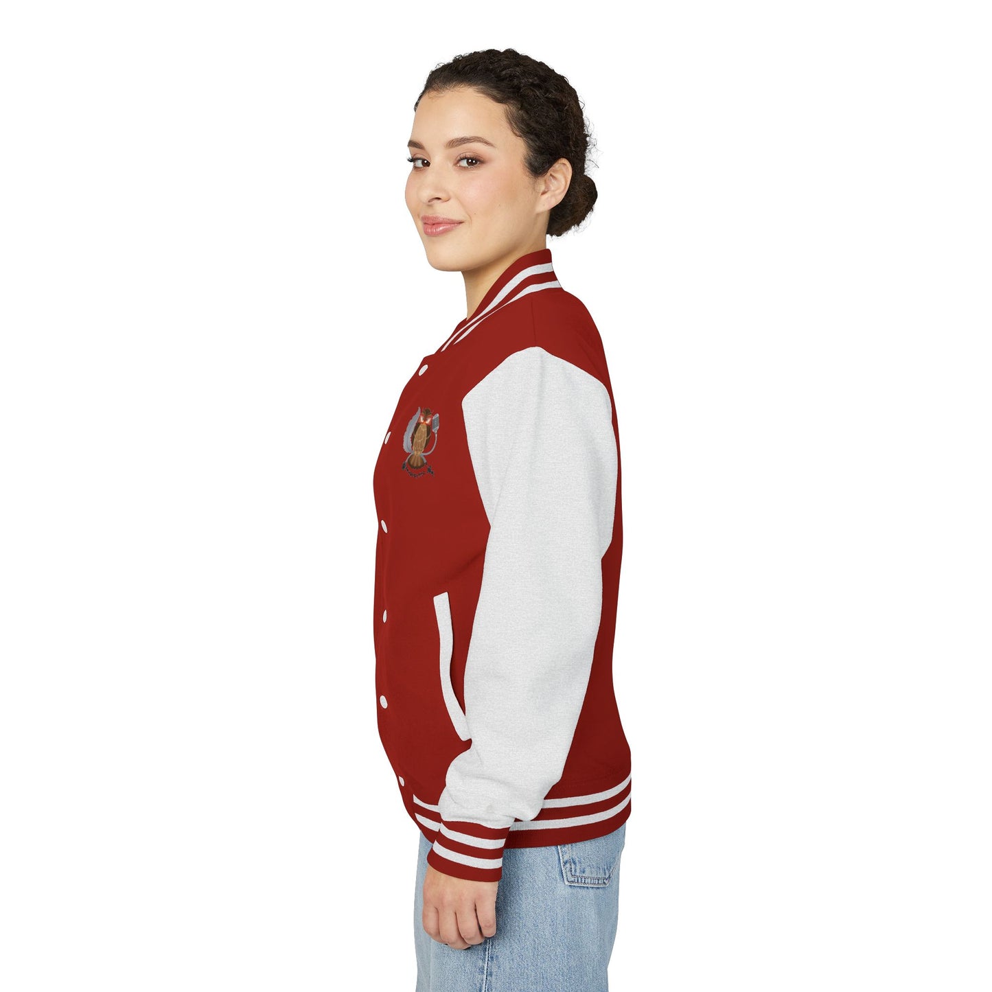 Retro Haiku Letterman Jacket for Unisex - Perfect for Casual Style & Celebrations