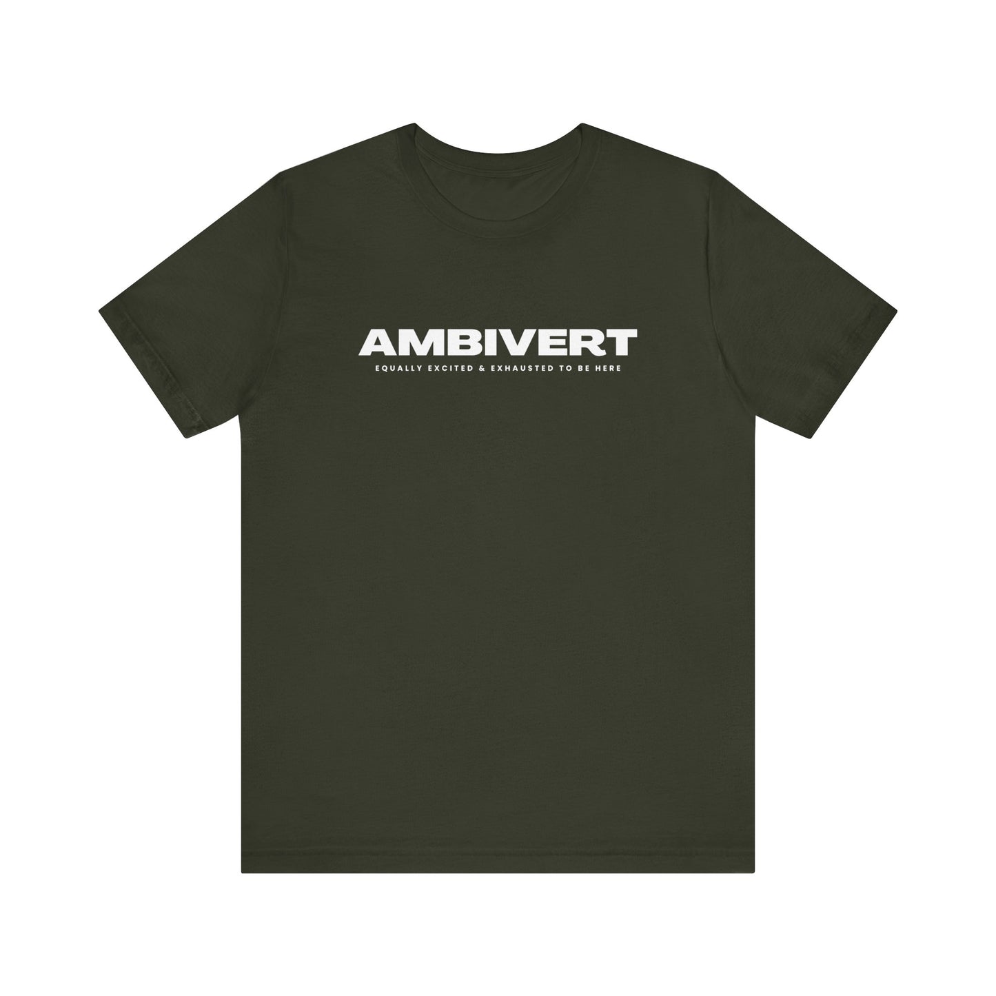 Ambivert Graphic Tee - Perfect for Social Chameleons