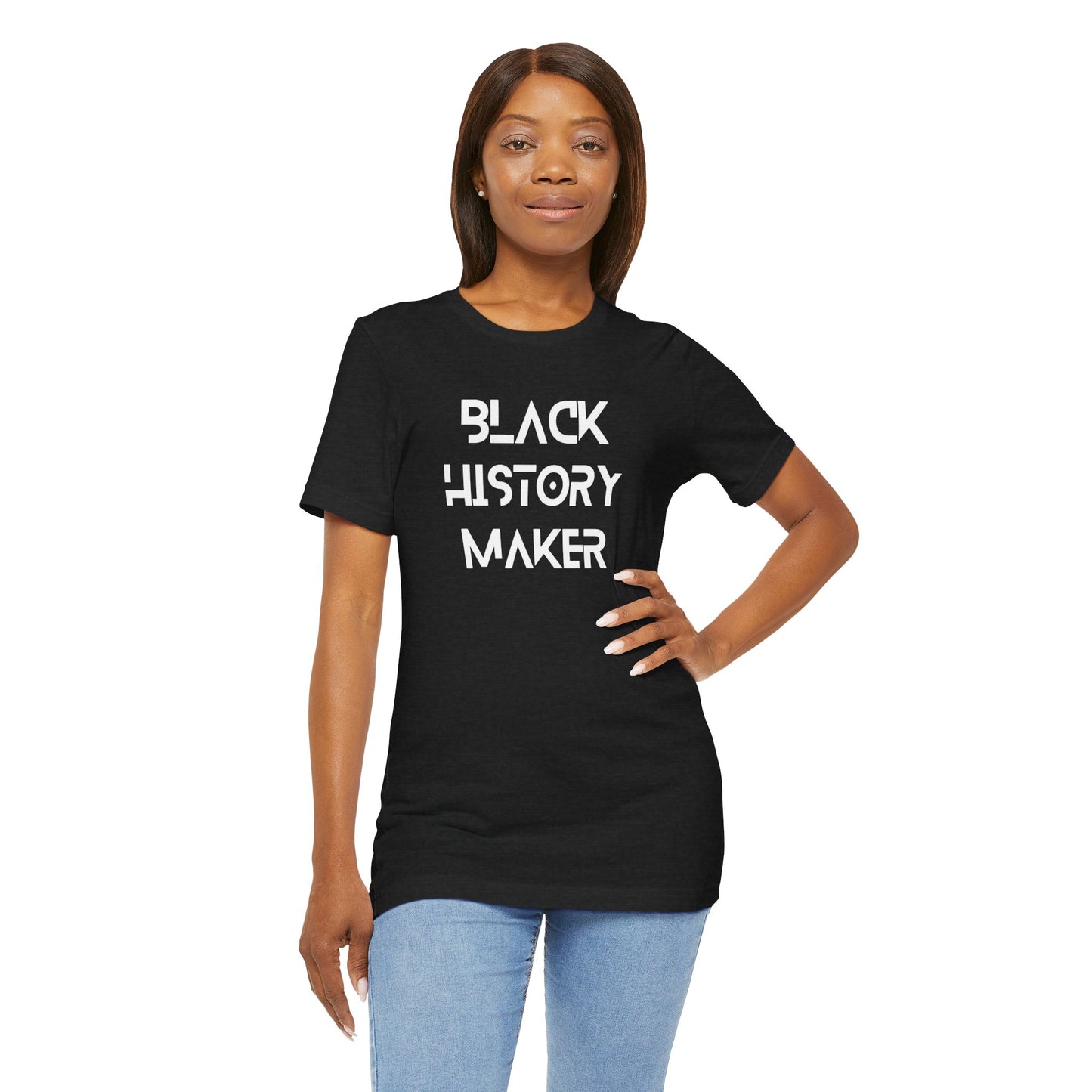 Black History Maker Unisex Short Sleeve Tee - Celebrate Culture and Heritage