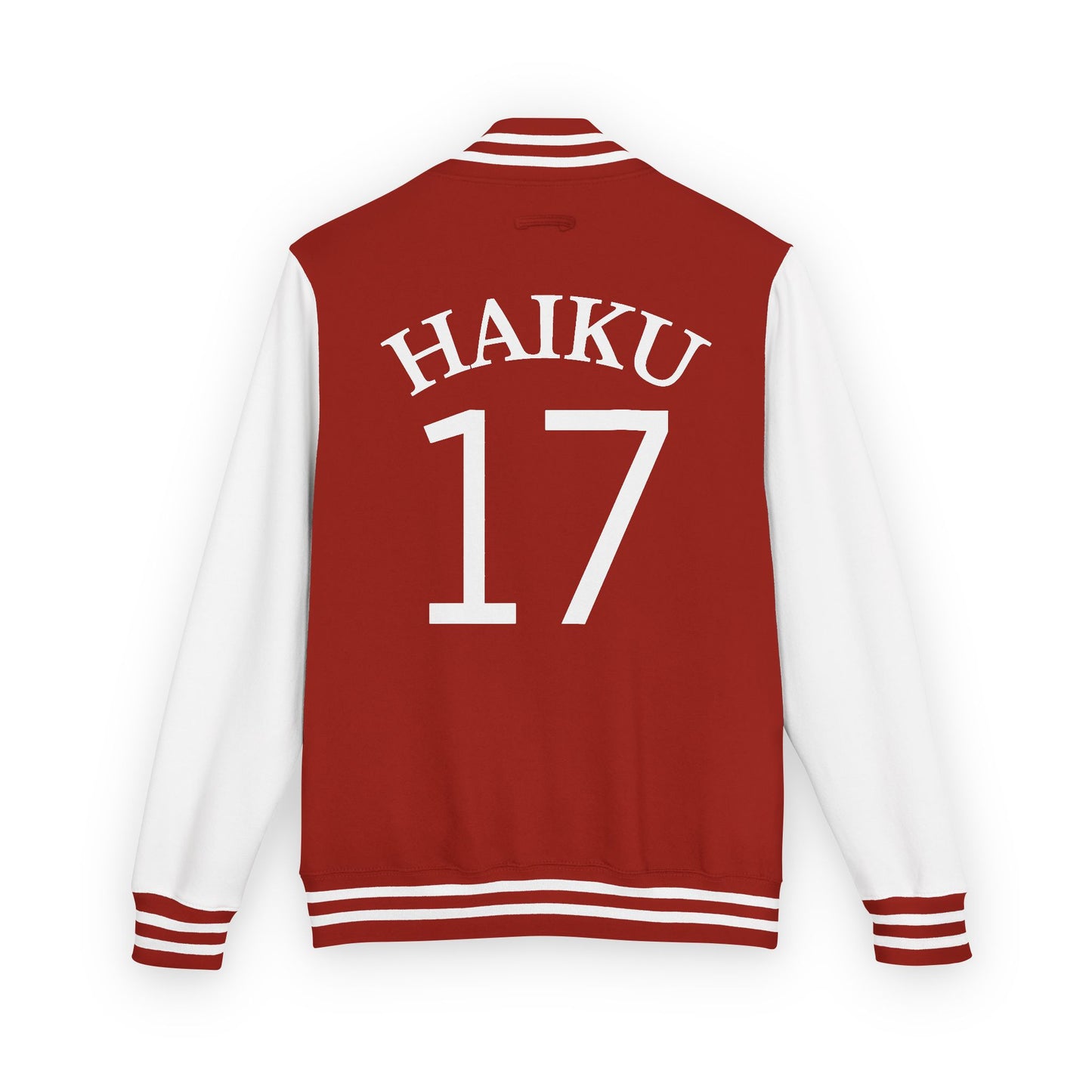 Retro Haiku Letterman Jacket for Unisex - Perfect for Casual Style & Celebrations
