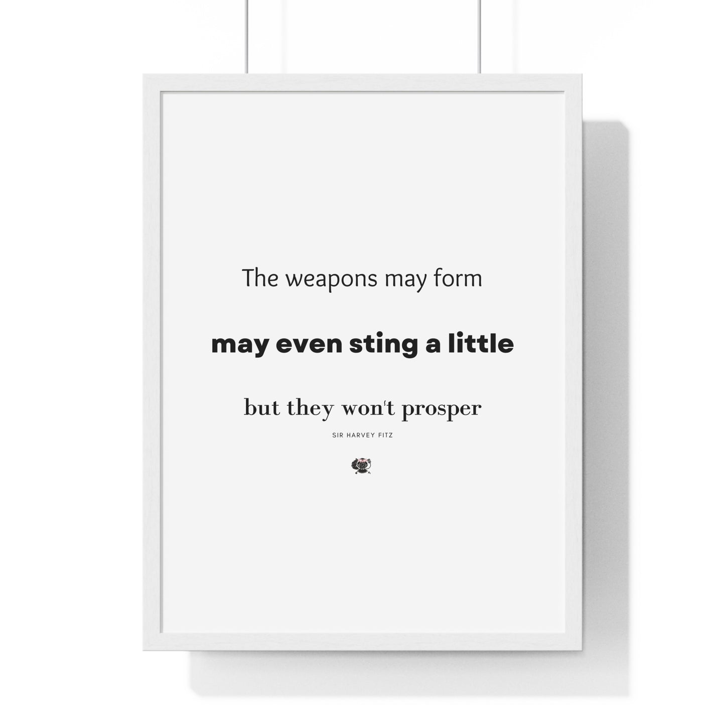Premium Framed Vertical Poster