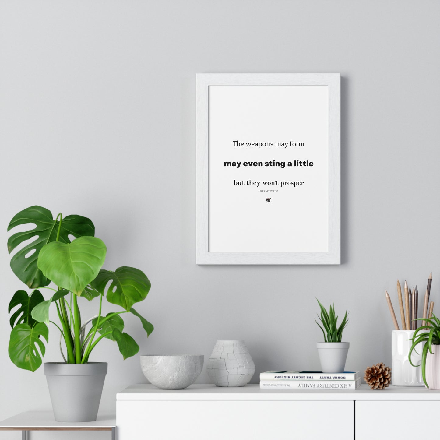 Premium Framed Vertical Poster