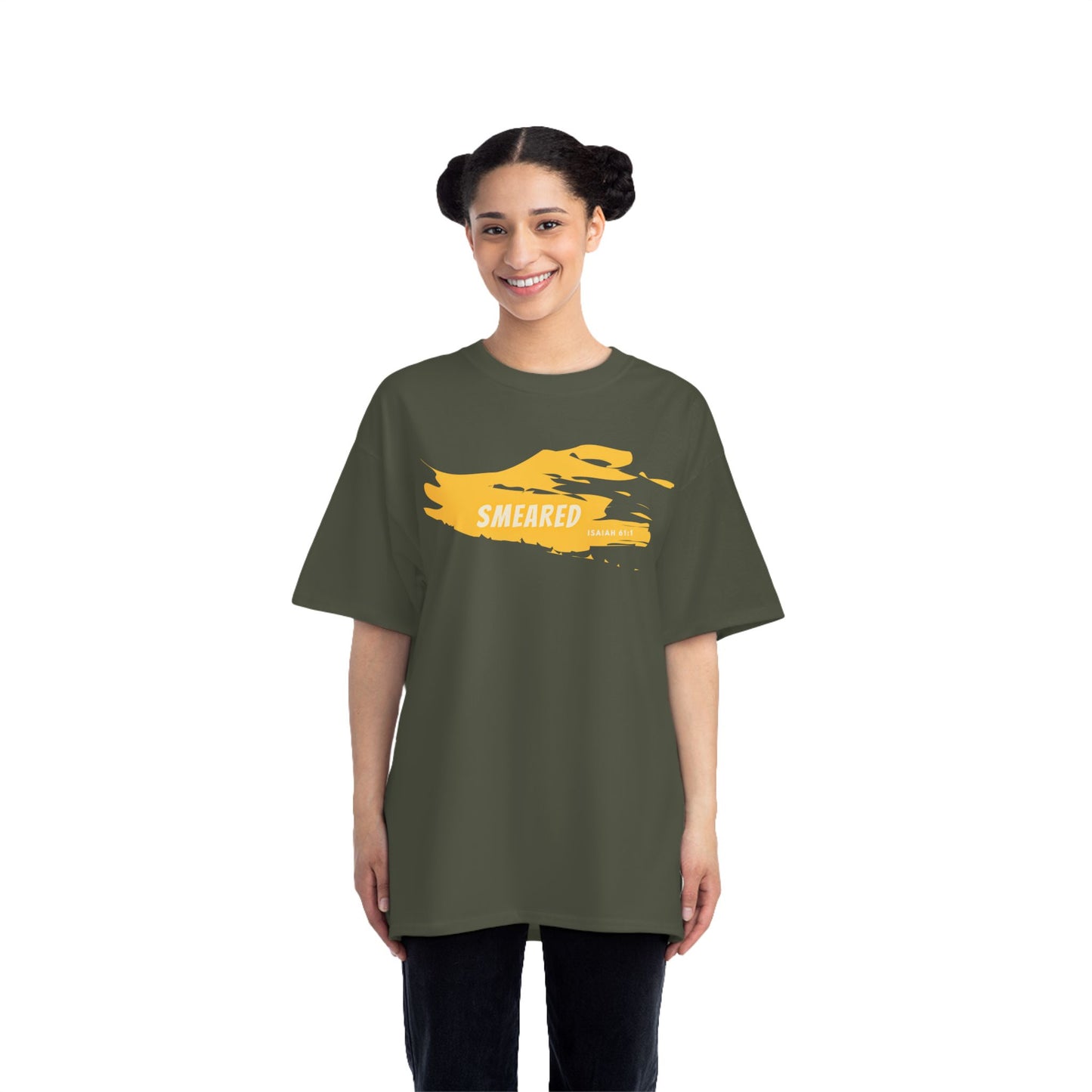 Smeared Beefy-T® Short-Sleeve T-Shirt