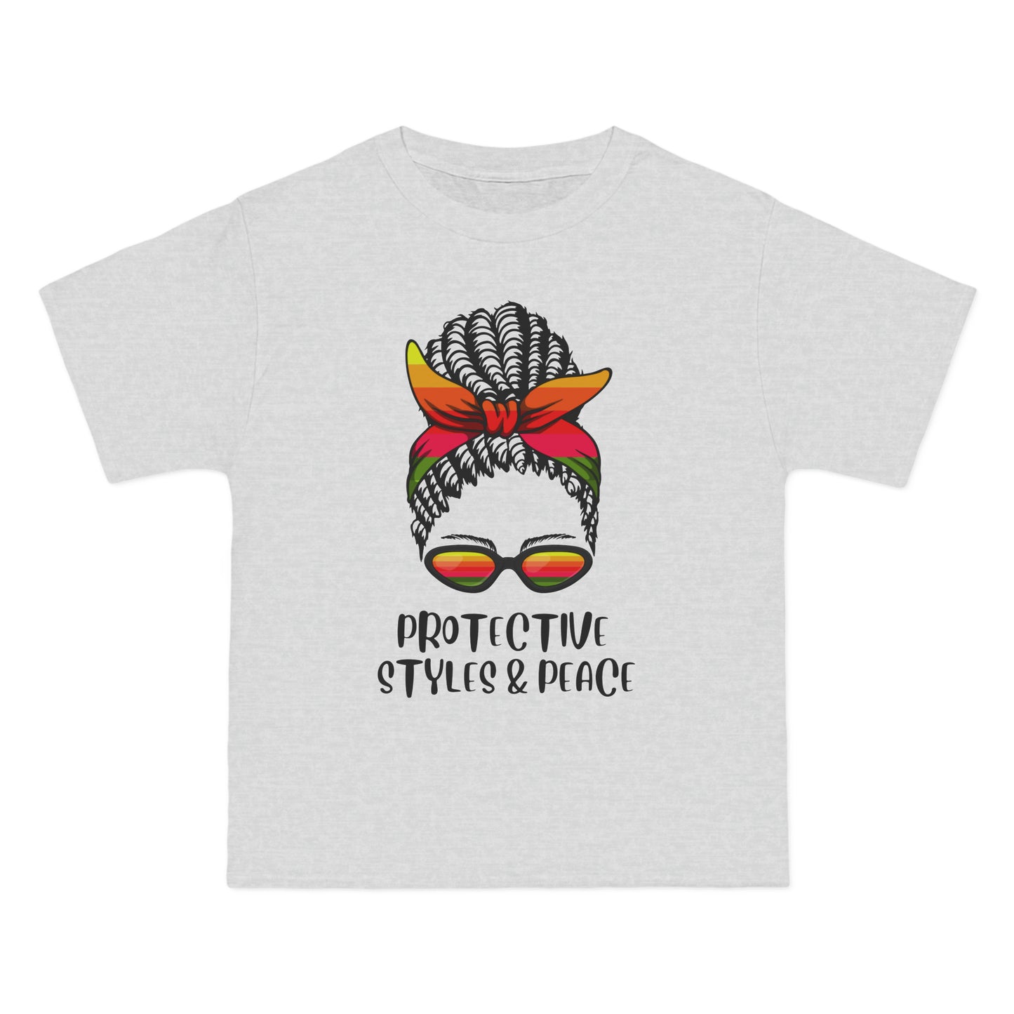 Beefy-T® Short-Sleeve Protective Black Text T-Shirt