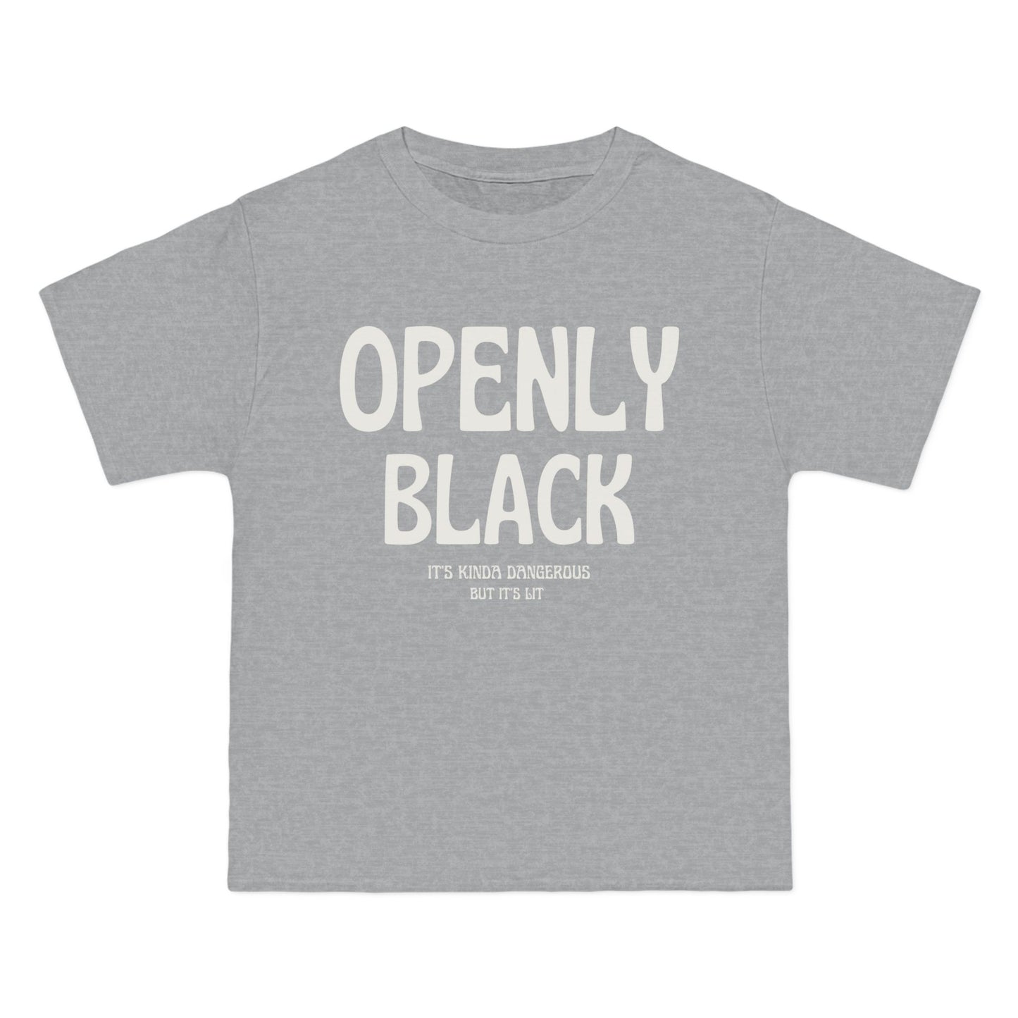 Beefy-T® Openly Black Short-Sleeve T-Shirt