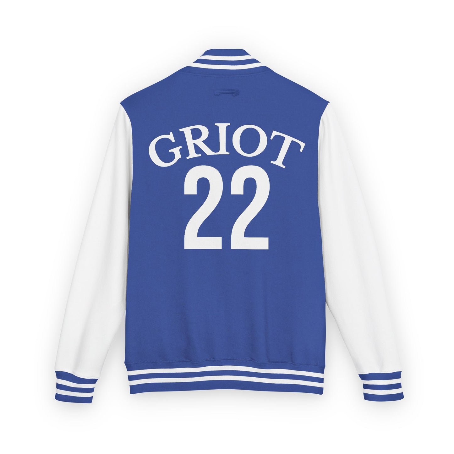 Griot 22 Unisex Heavyweight Letterman Jacket - Retro Style Varsity Jacket with Owl Design
