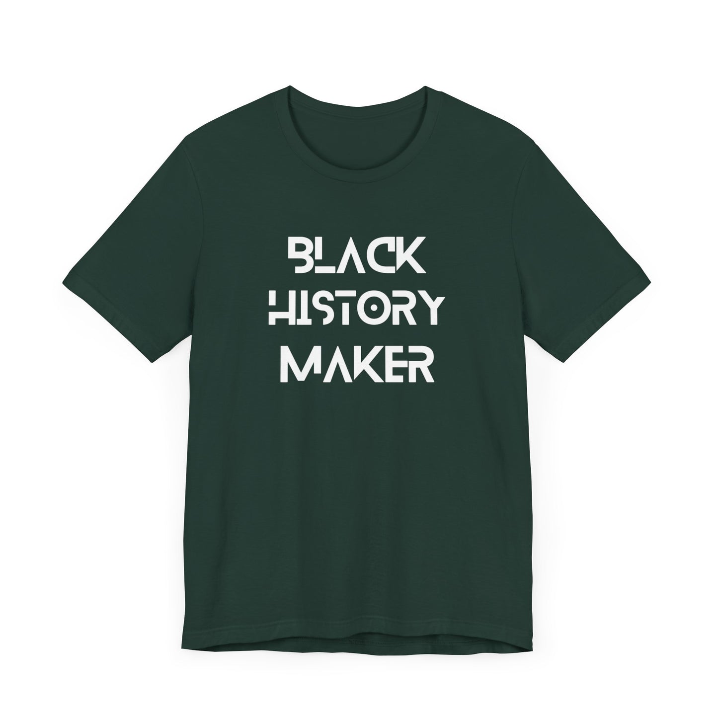 Black History Maker Unisex Short Sleeve Tee - Celebrate Culture and Heritage