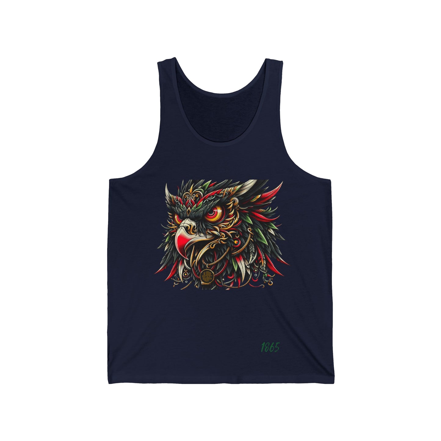 Unisex Jersey Eagle Medallion Juneteenth Tank