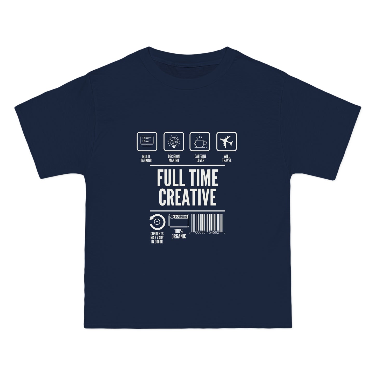 Beefy-T® Short-Sleeve Full Time Creative T-Shirt