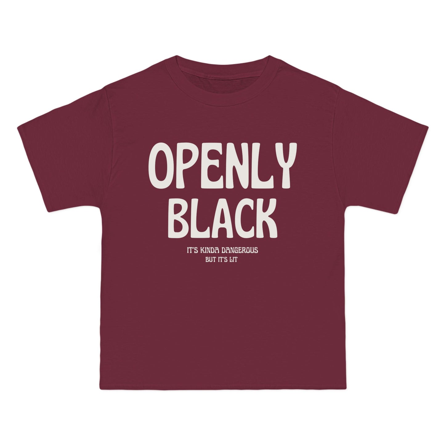 Beefy-T® Openly Black Short-Sleeve T-Shirt