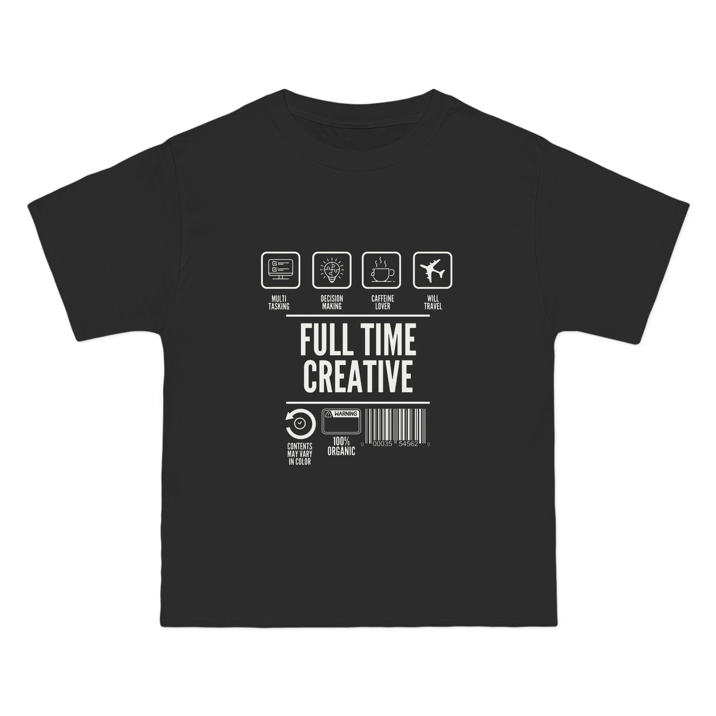 Beefy-T® Short-Sleeve Full Time Creative T-Shirt