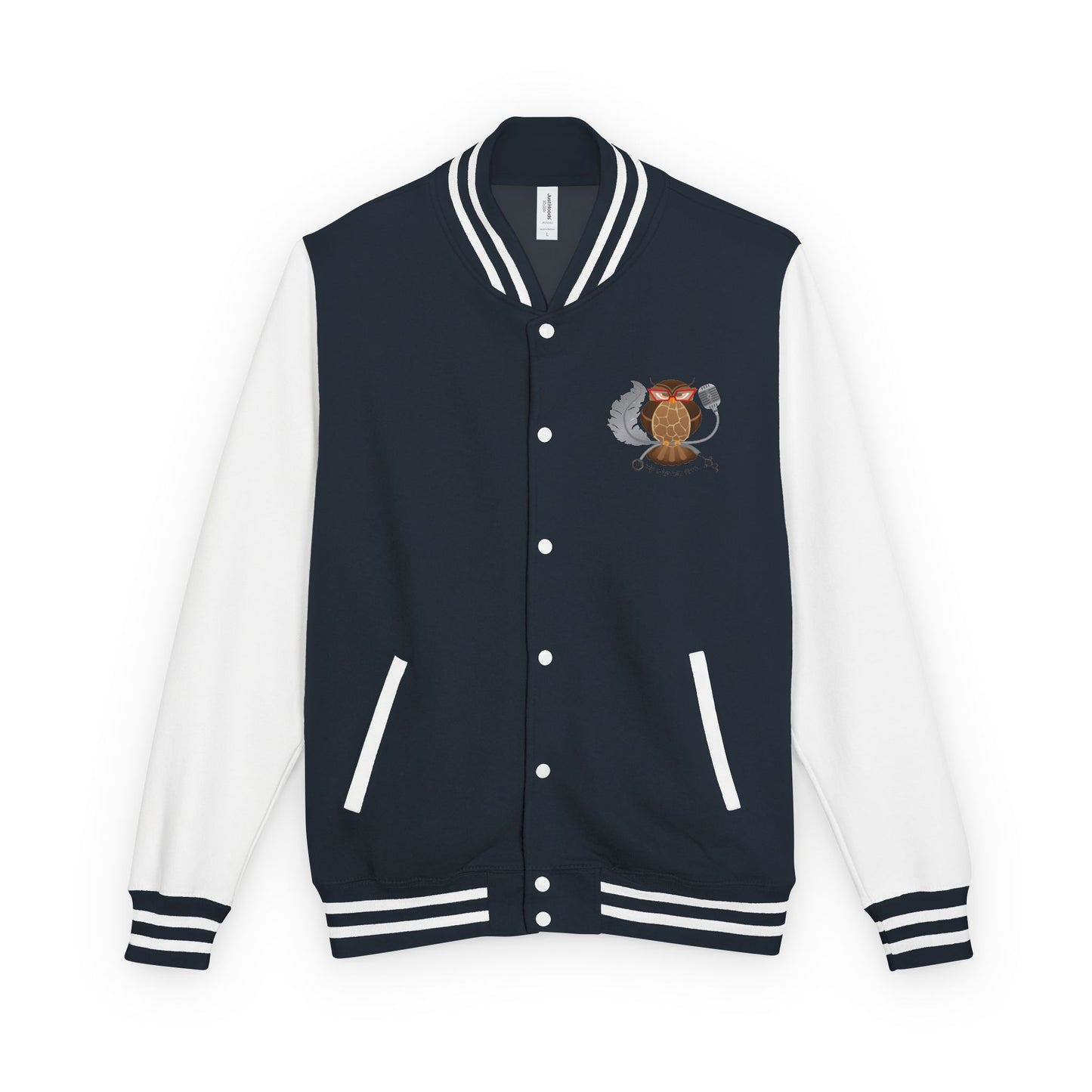 Retro Haiku Letterman Jacket for Unisex - Perfect for Casual Style & Celebrations