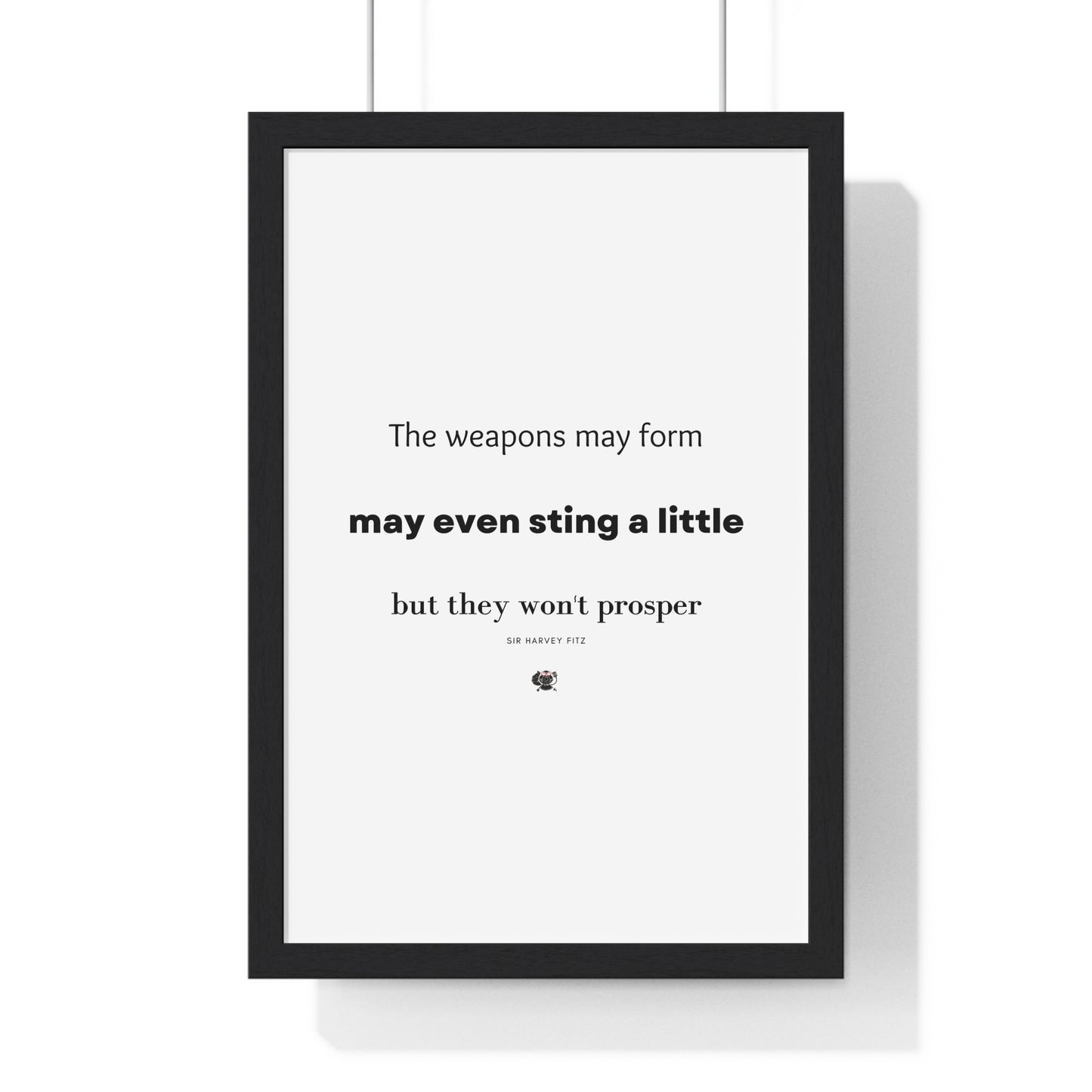 Premium Framed Vertical Poster