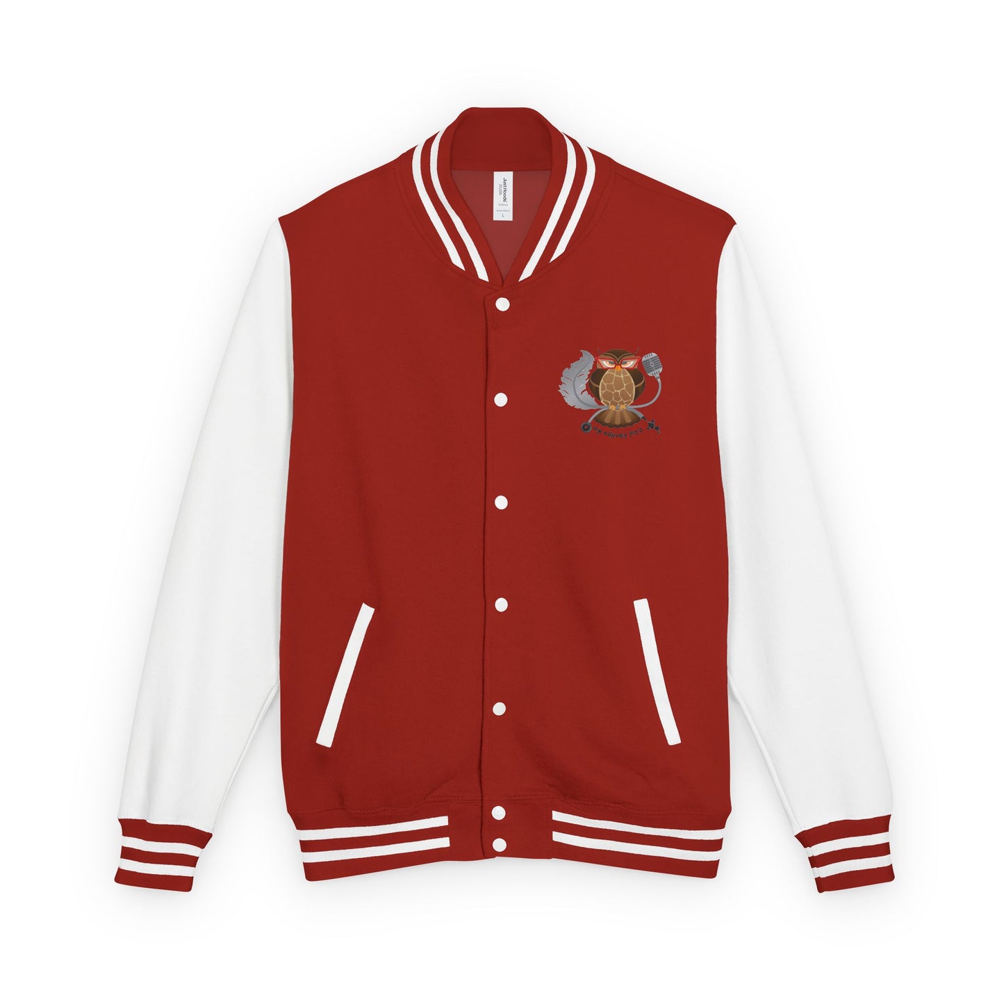 Retro Haiku Letterman Jacket for Unisex - Perfect for Casual Style & Celebrations