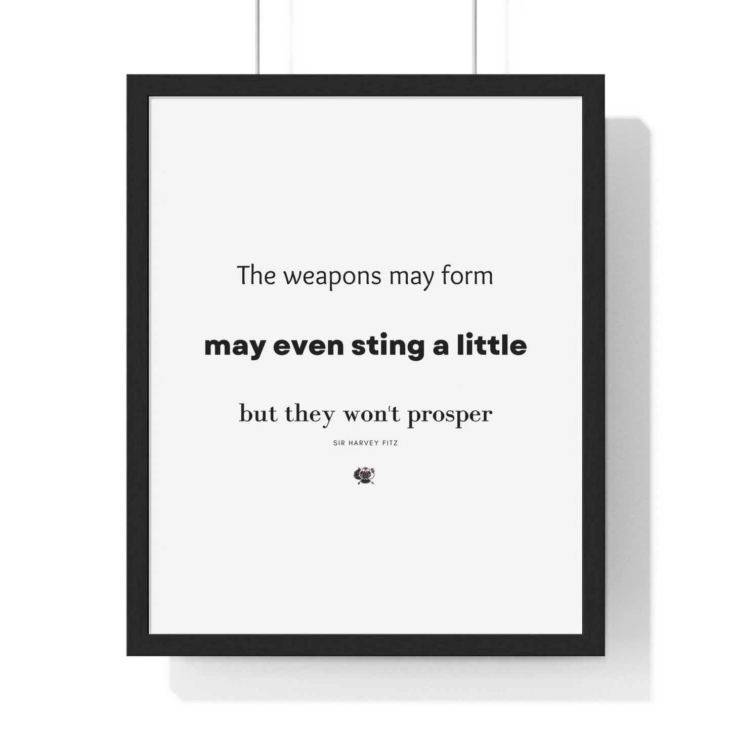 Premium Framed Vertical Poster
