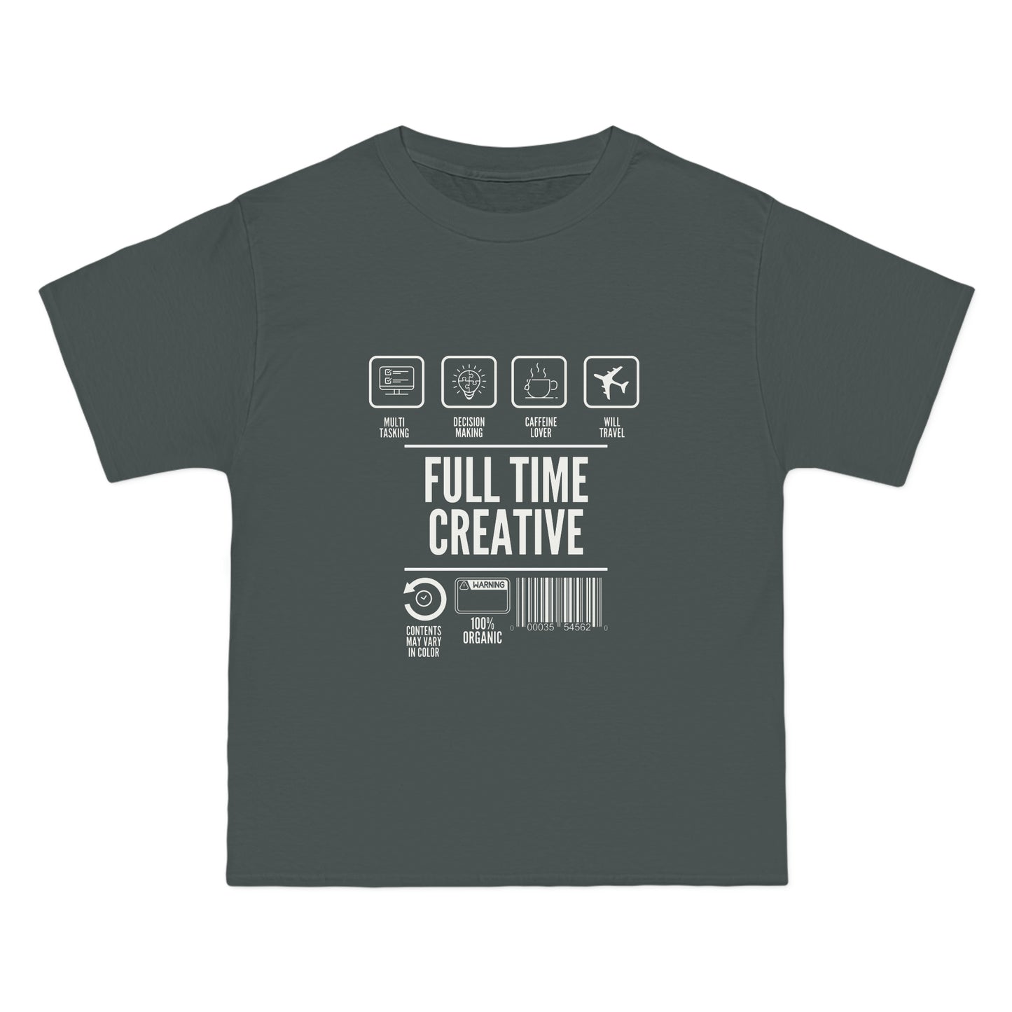 Beefy-T® Short-Sleeve Full Time Creative T-Shirt