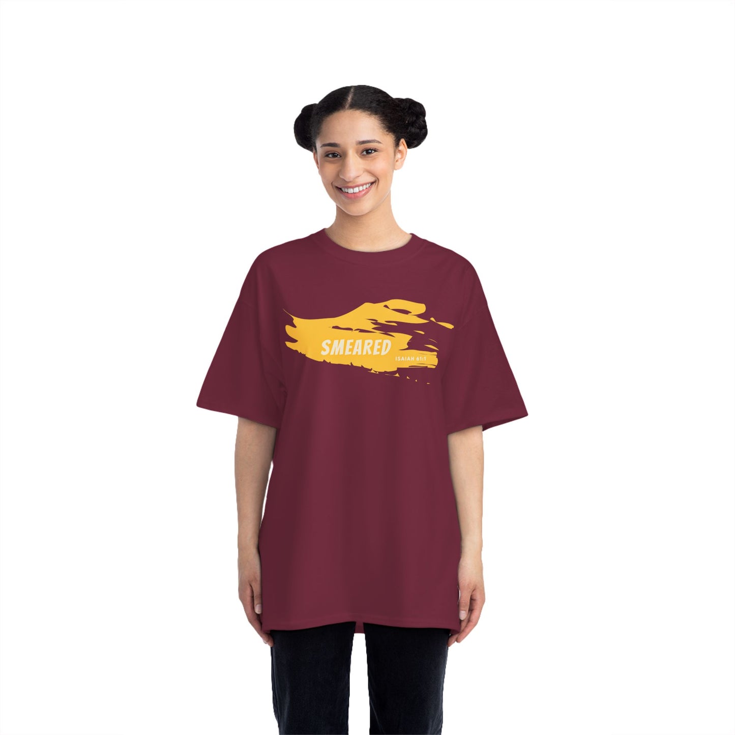 Smeared Beefy-T® Short-Sleeve T-Shirt