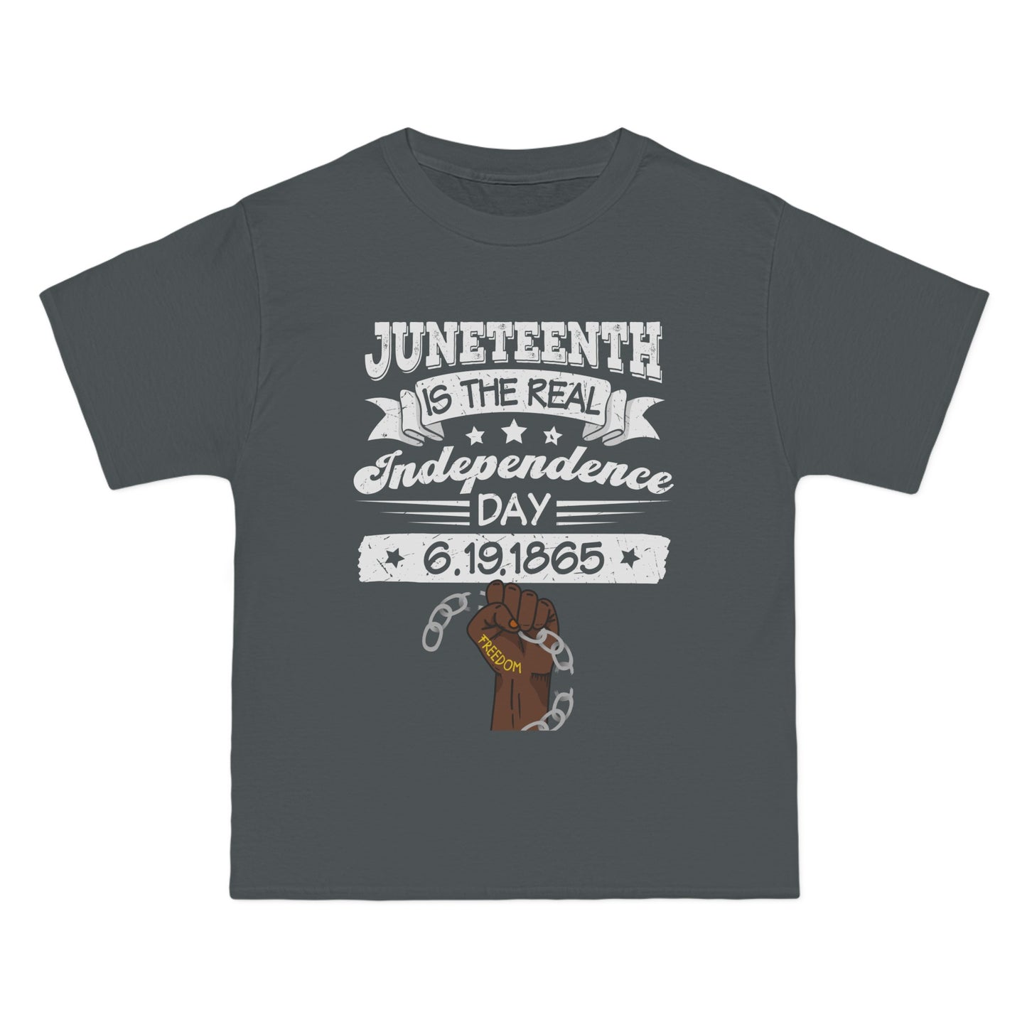 Beefy-T® Short-Sleeve Real Day Juneteenth T-Shirt