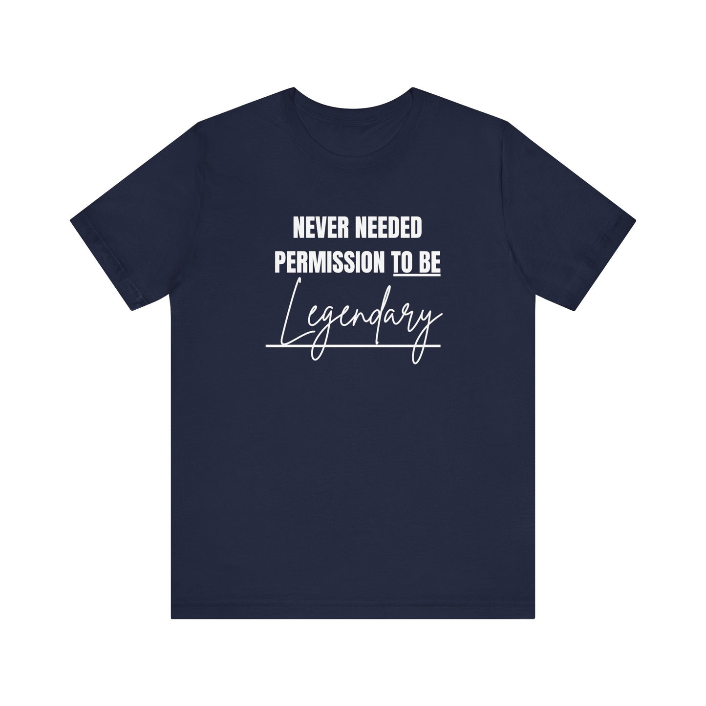 Unisex Casual LEGENDARY Graphic Tee - Perfect Gift for Friends, Summer Outfits, Festival Fashion, Everyday Wear, Gift for Him/Her