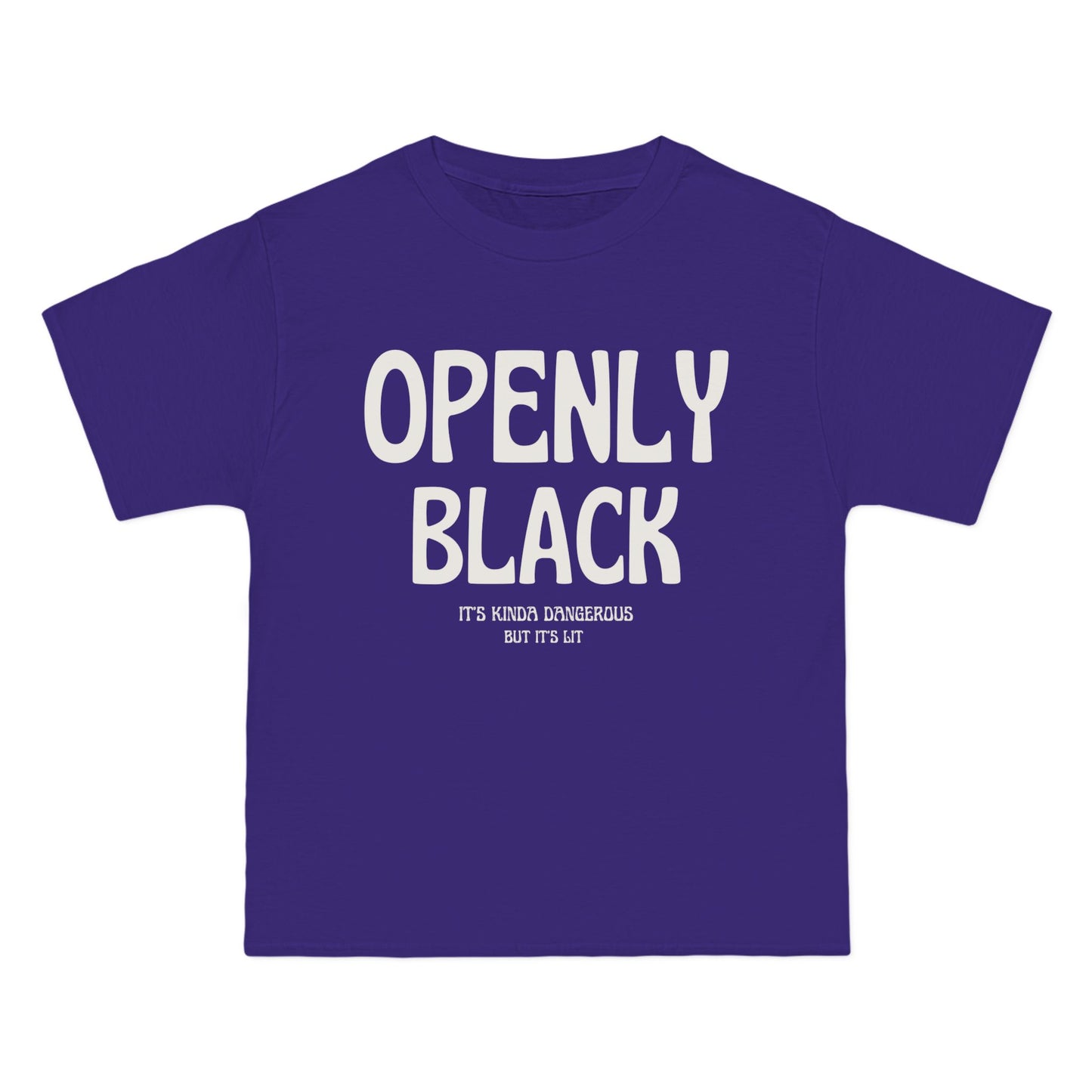 Beefy-T® Openly Black Short-Sleeve T-Shirt