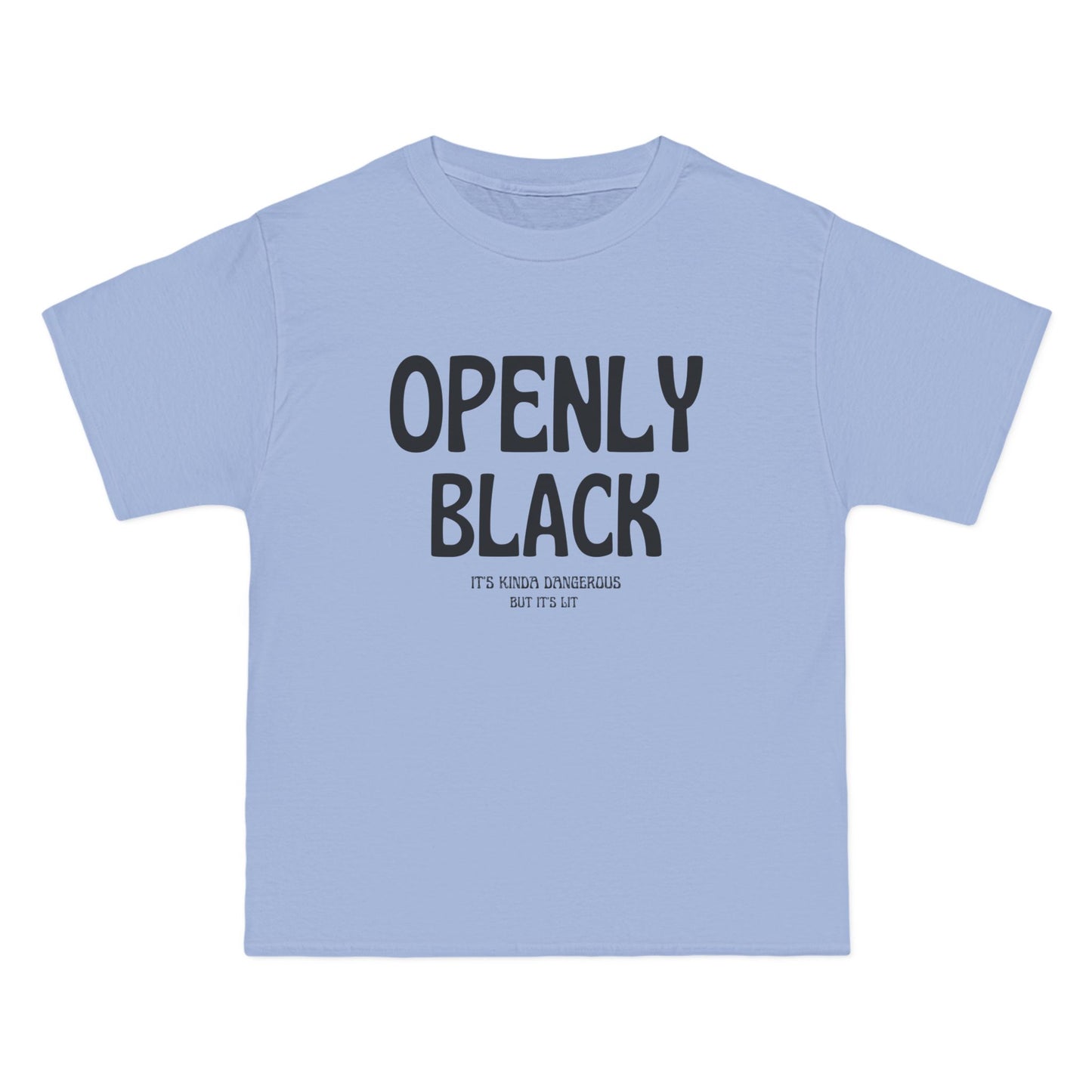 Openly Black Retro Print Beefy-T® Short-Sleeve T-Shirt