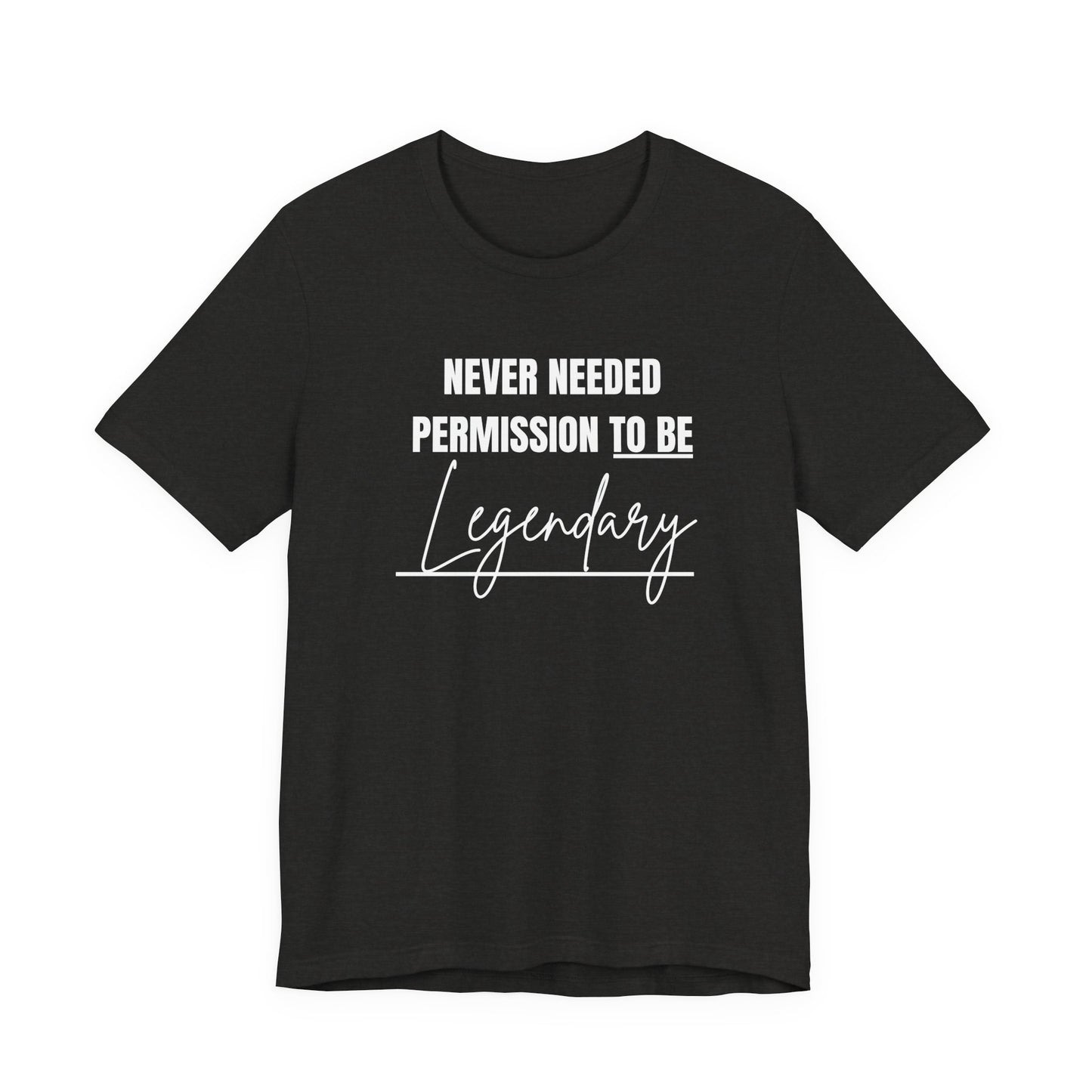 Unisex Casual LEGENDARY Graphic Tee - Perfect Gift for Friends, Summer Outfits, Festival Fashion, Everyday Wear, Gift for Him/Her
