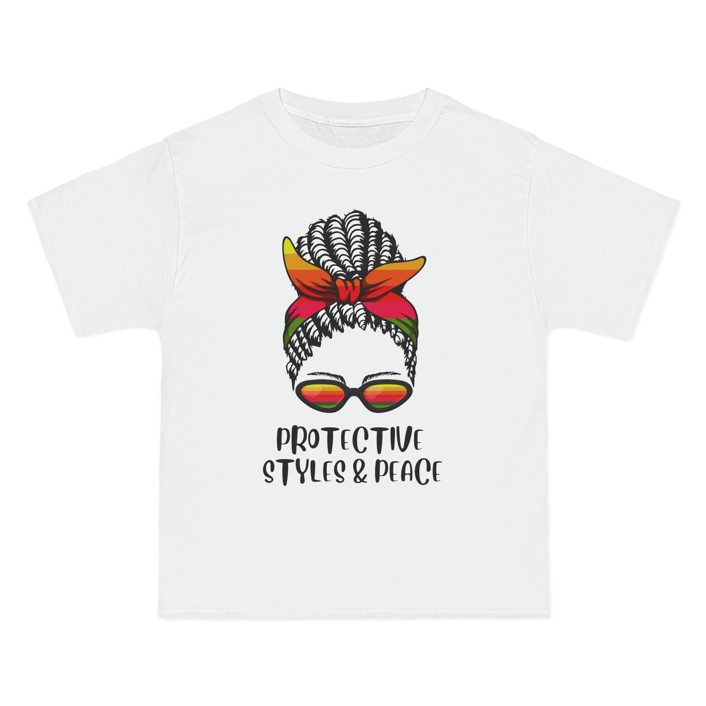 Beefy-T® Short-Sleeve Protective Black Text T-Shirt