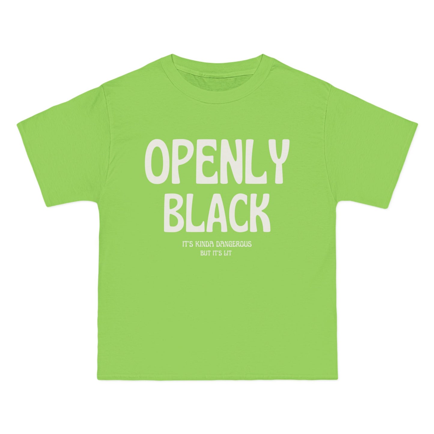 Beefy-T® Openly Black Short-Sleeve T-Shirt